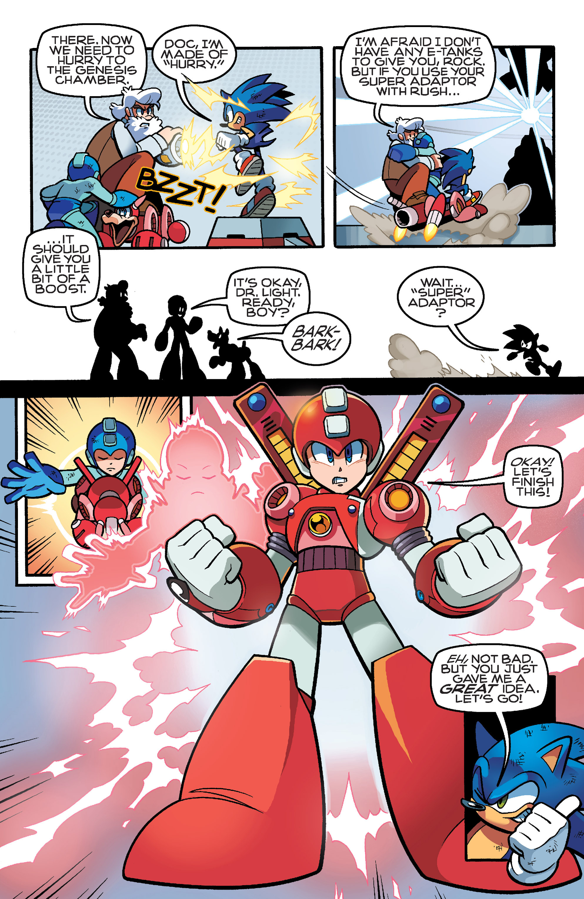 Read online Sonic Mega Man Worlds Collide comic -  Issue # Vol 3 - 103