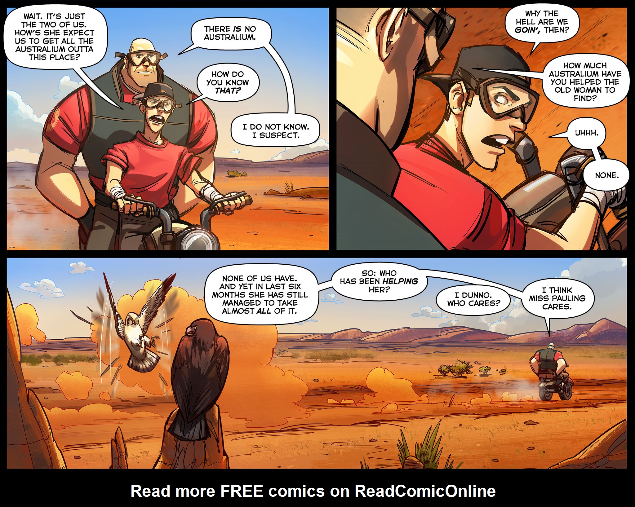 Read online Team Fortress 2 comic -  Issue #4 - 14