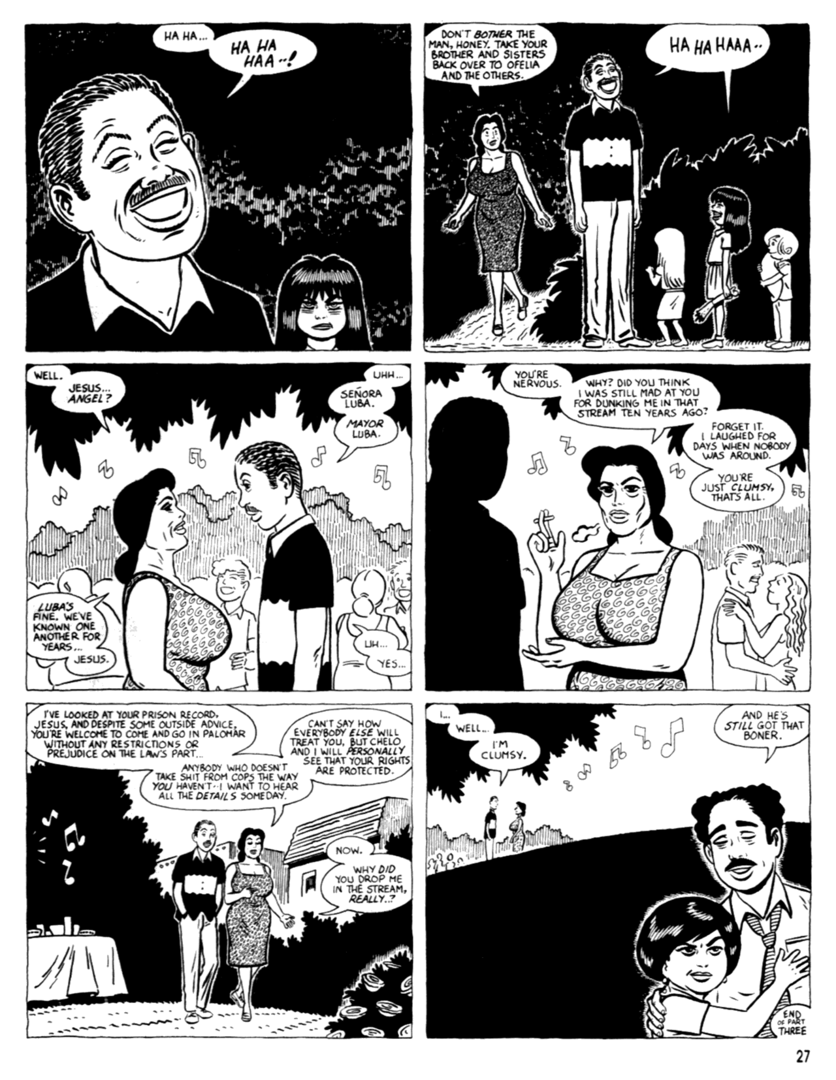 Read online Love and Rockets (1982) comic -  Issue #42 - 29