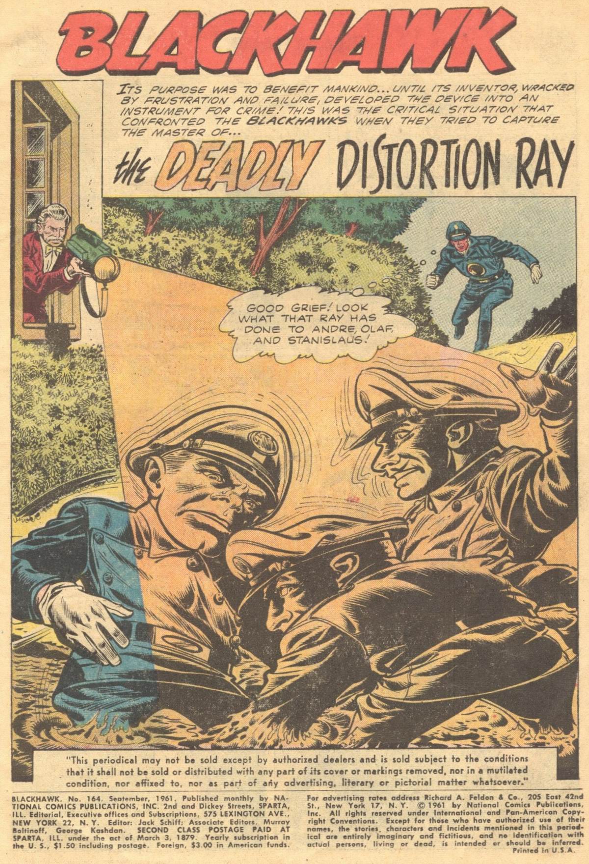 Read online Blackhawk (1957) comic -  Issue #164 - 3