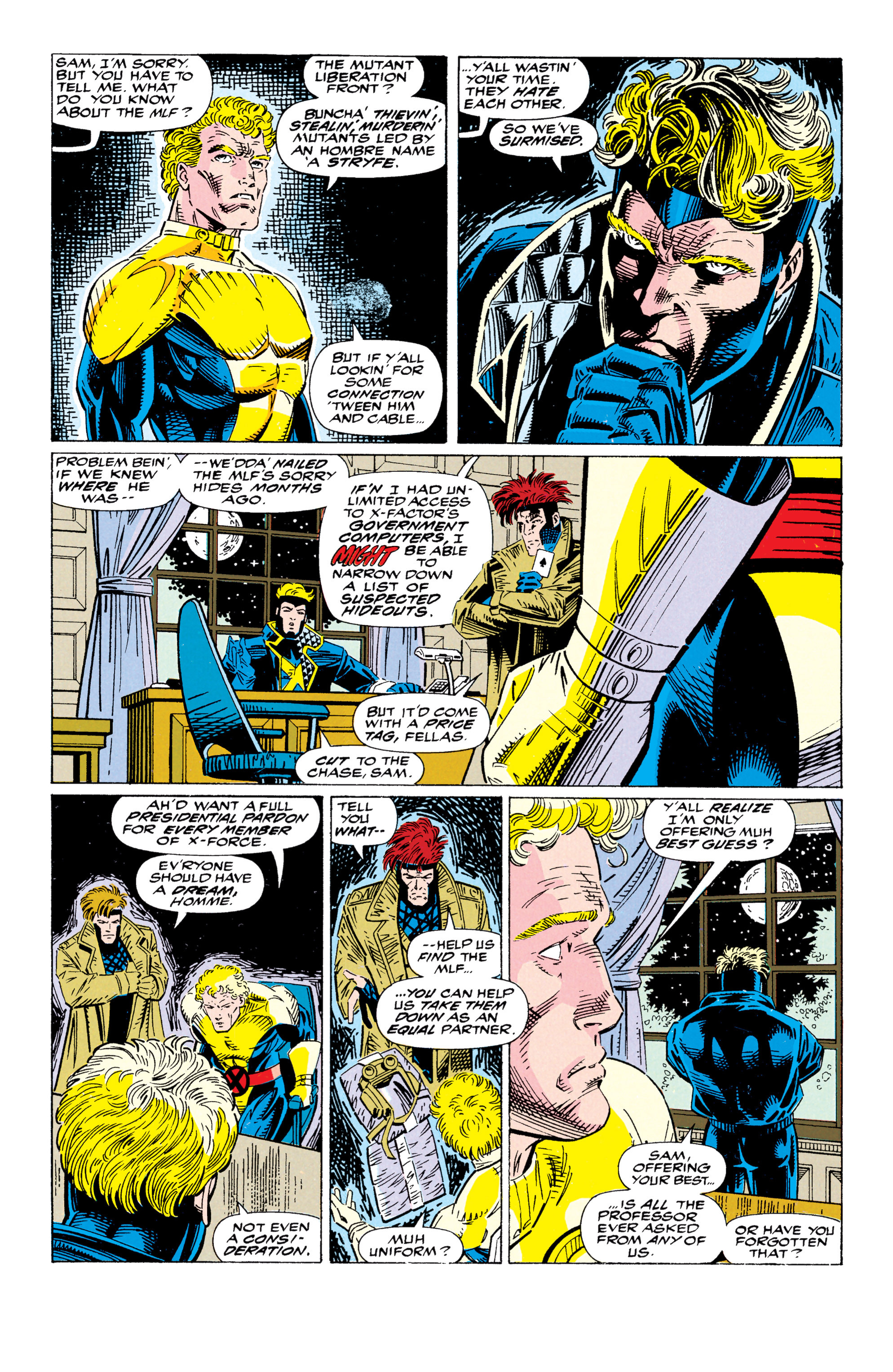 Read online Uncanny X-Men (1963) comic -  Issue #295 - 22