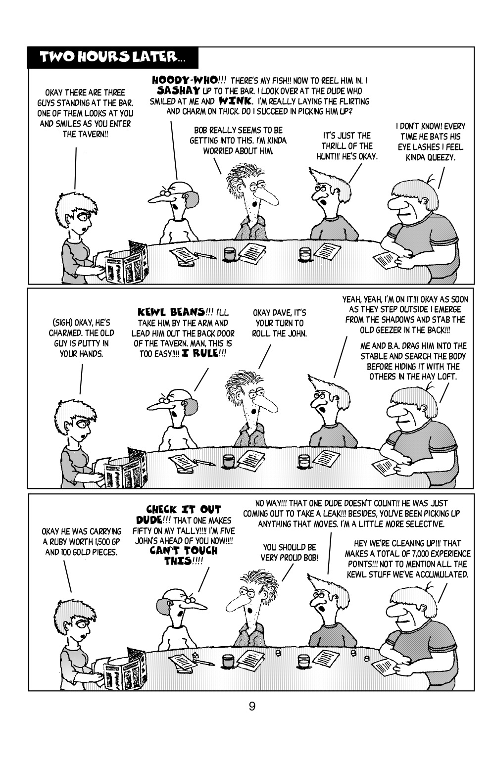 Read online Knights of the Dinner Table comic -  Issue #10 - 11