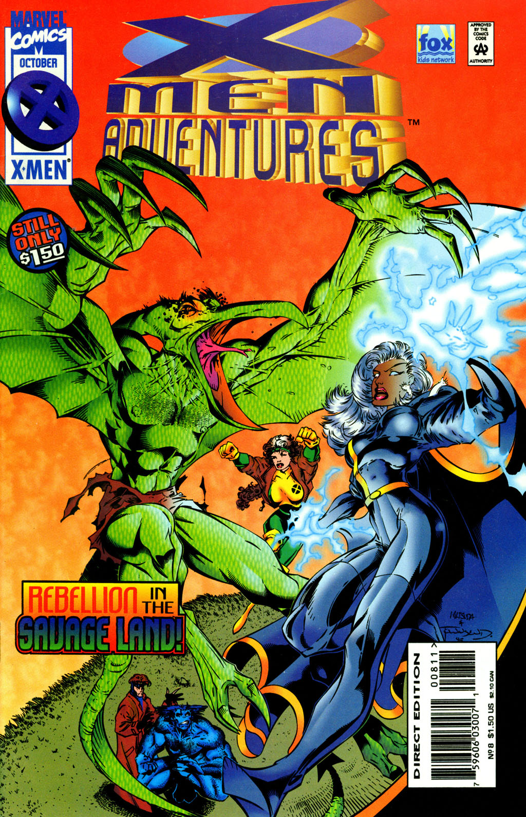 Read online X-Men Adventures (1995) comic -  Issue #8 - 1