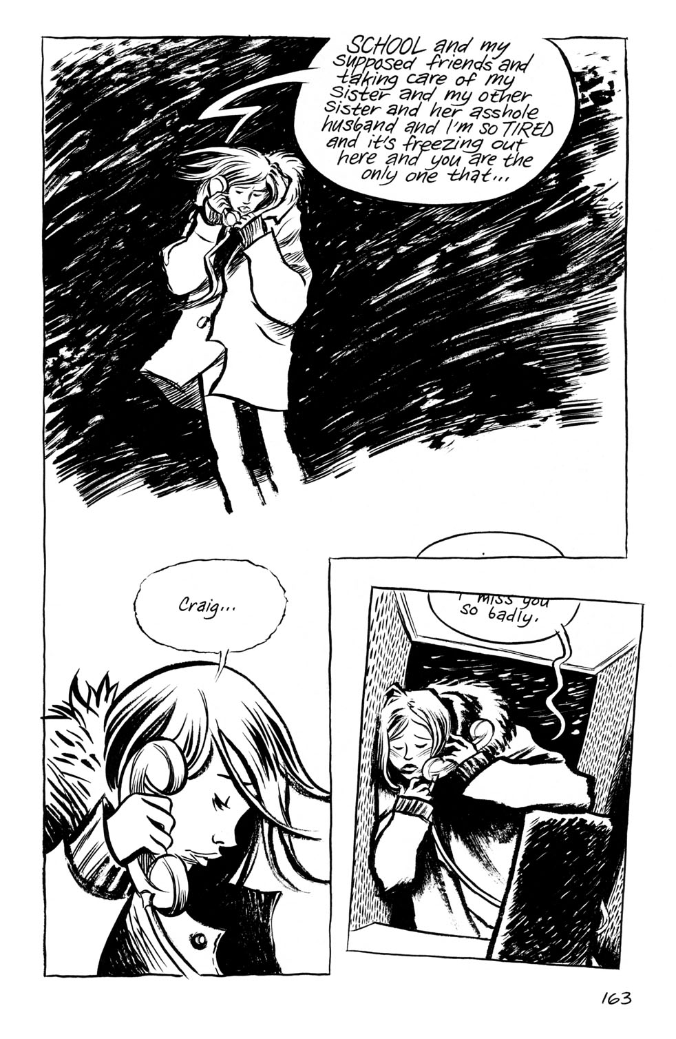 Read online Blankets comic -  Issue #1 - 161