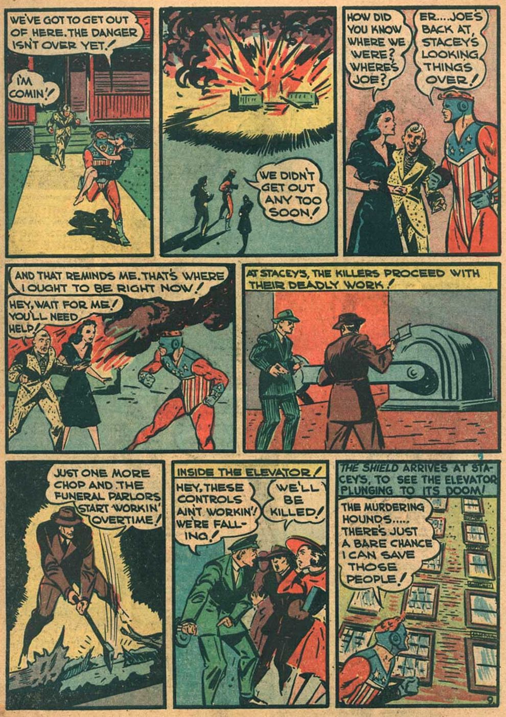Read online Pep Comics comic -  Issue #9 - 12