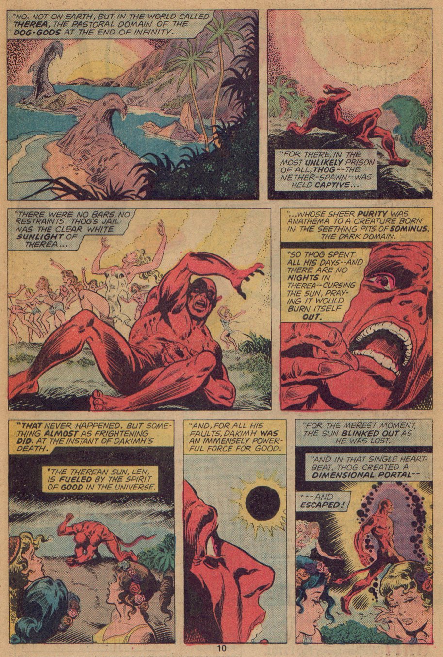Read online Man-Thing (1974) comic -  Issue #22 - 7
