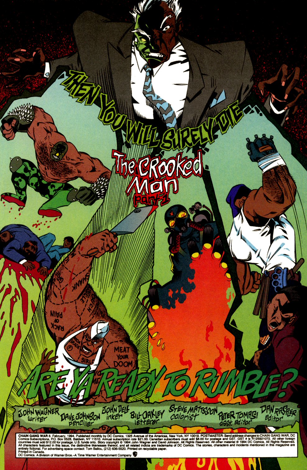 Read online Chain Gang War comic -  Issue #8 - 3