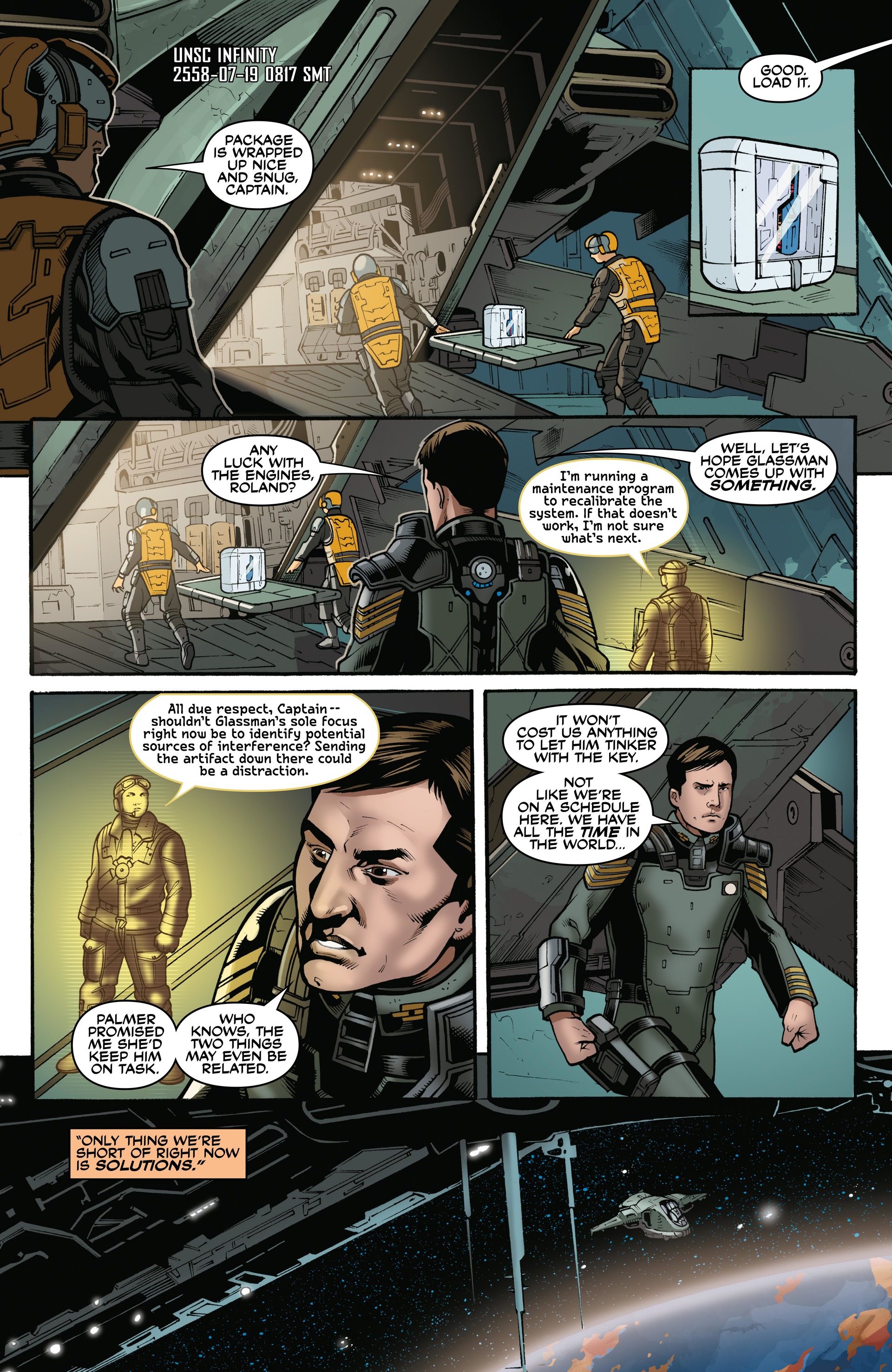 Read online Halo: Initiation and Escalation comic -  Issue # TPB (Part 5) - 1