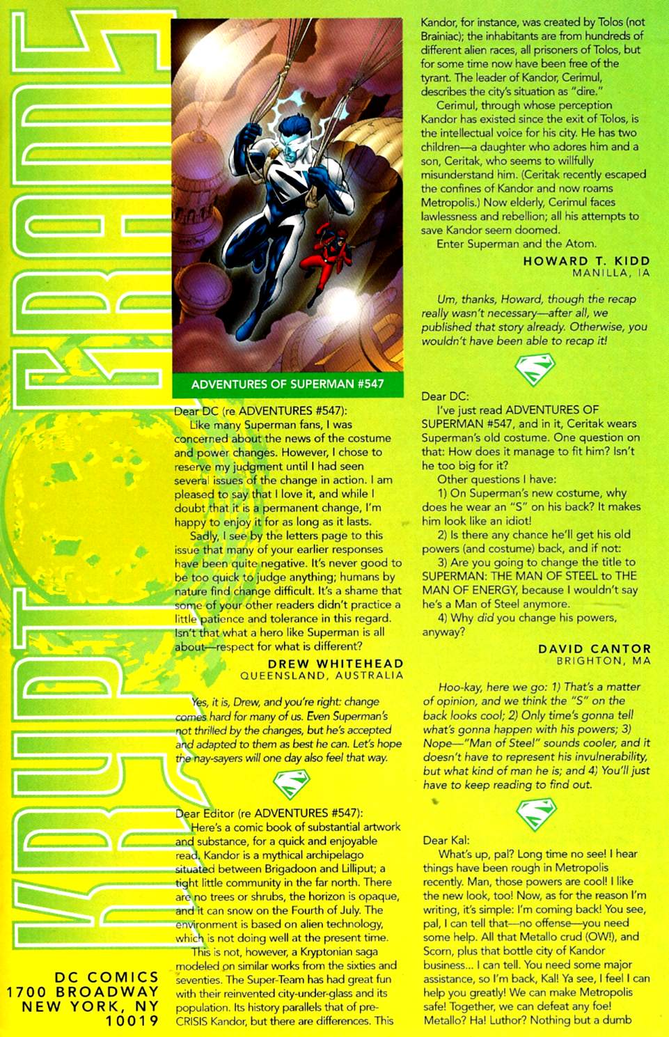 Read online Adventures of Superman (1987) comic -  Issue #552 - 24