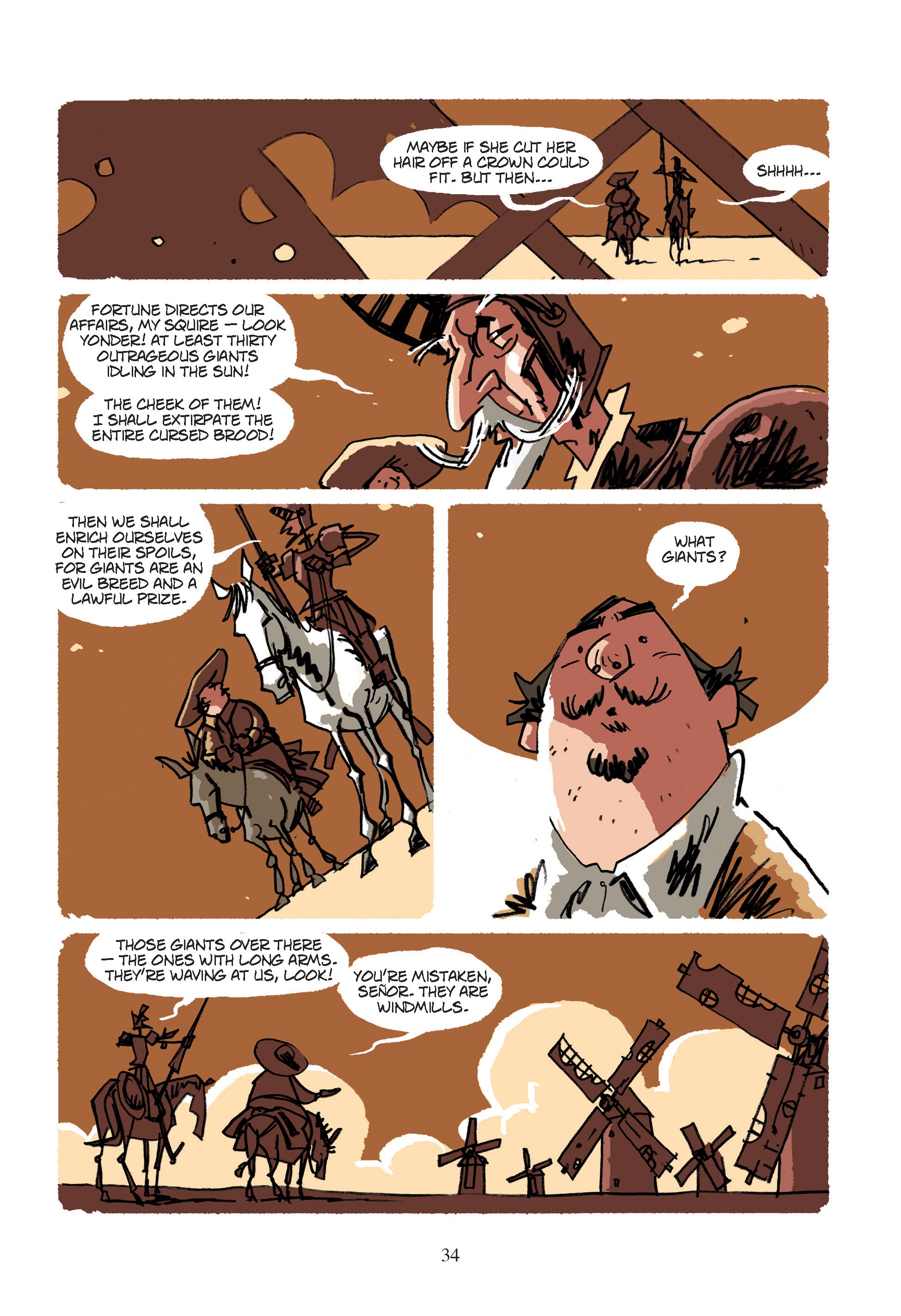 Read online The Complete Don Quixote comic -  Issue # TPB (Part 1) - 33