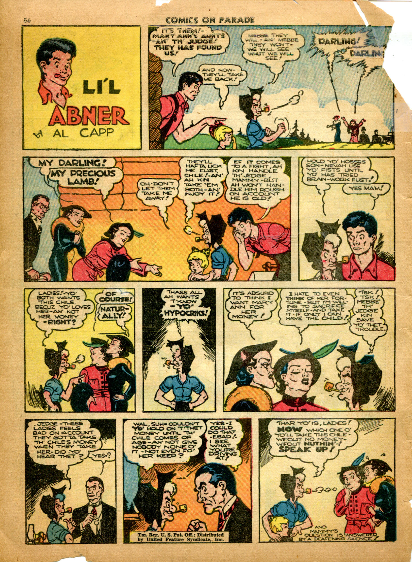 Read online Comics on Parade comic -  Issue #19 - 59
