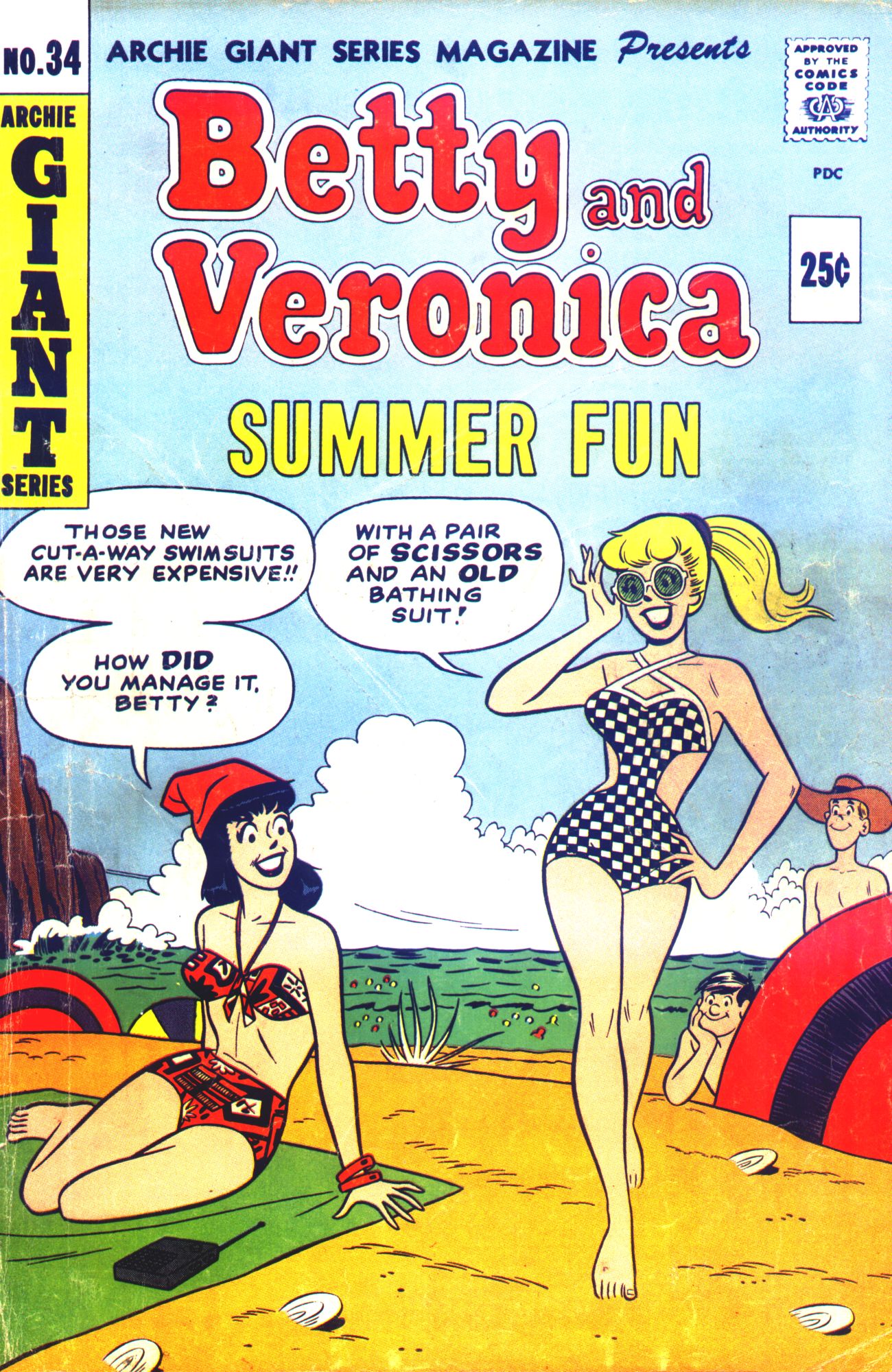 Read online Archie Giant Series Magazine comic -  Issue #34 - 1