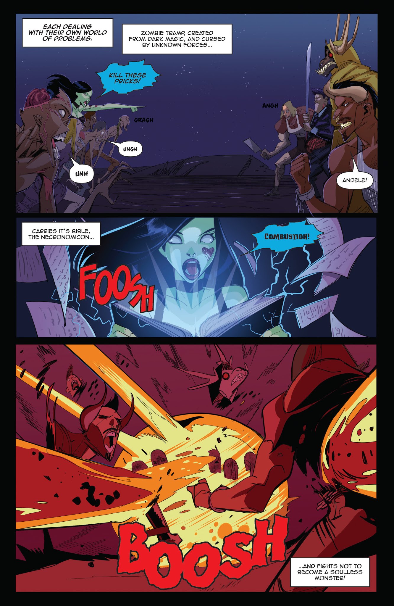 Read online Danger Doll Squad: Galactic Gladiators comic -  Issue #0 - 11