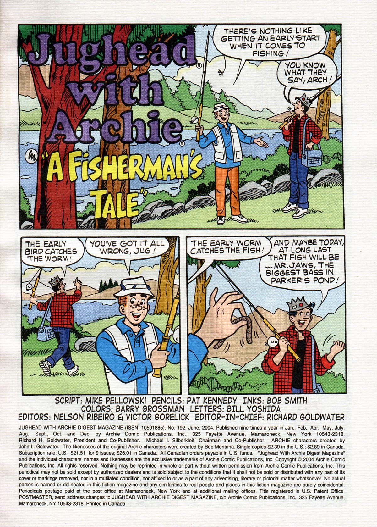 Read online Jughead with Archie Digest Magazine comic -  Issue #192 - 2