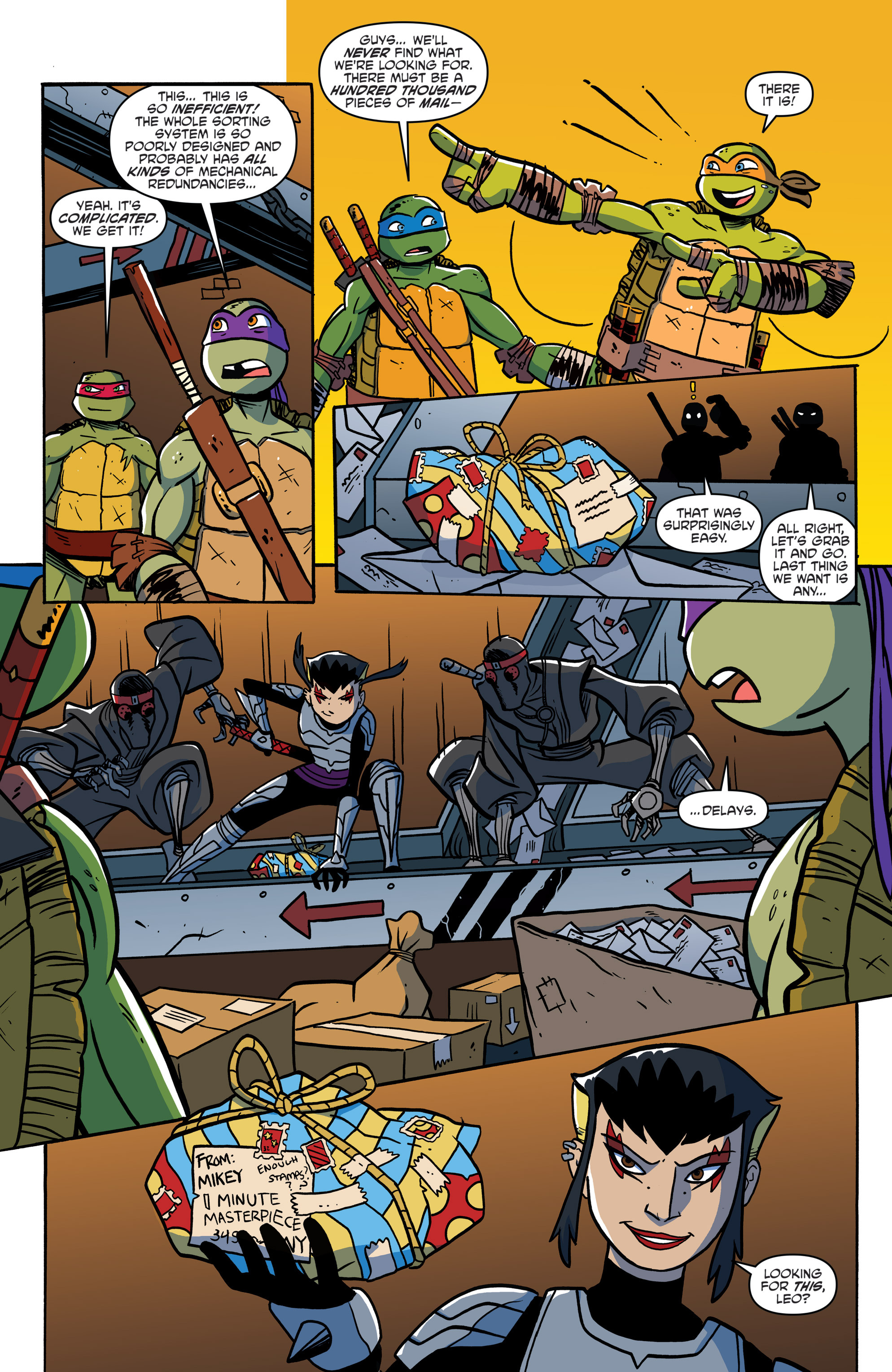 Read online Teenage Mutant Ninja Turtles New Animated Adventures comic -  Issue #12 - 7