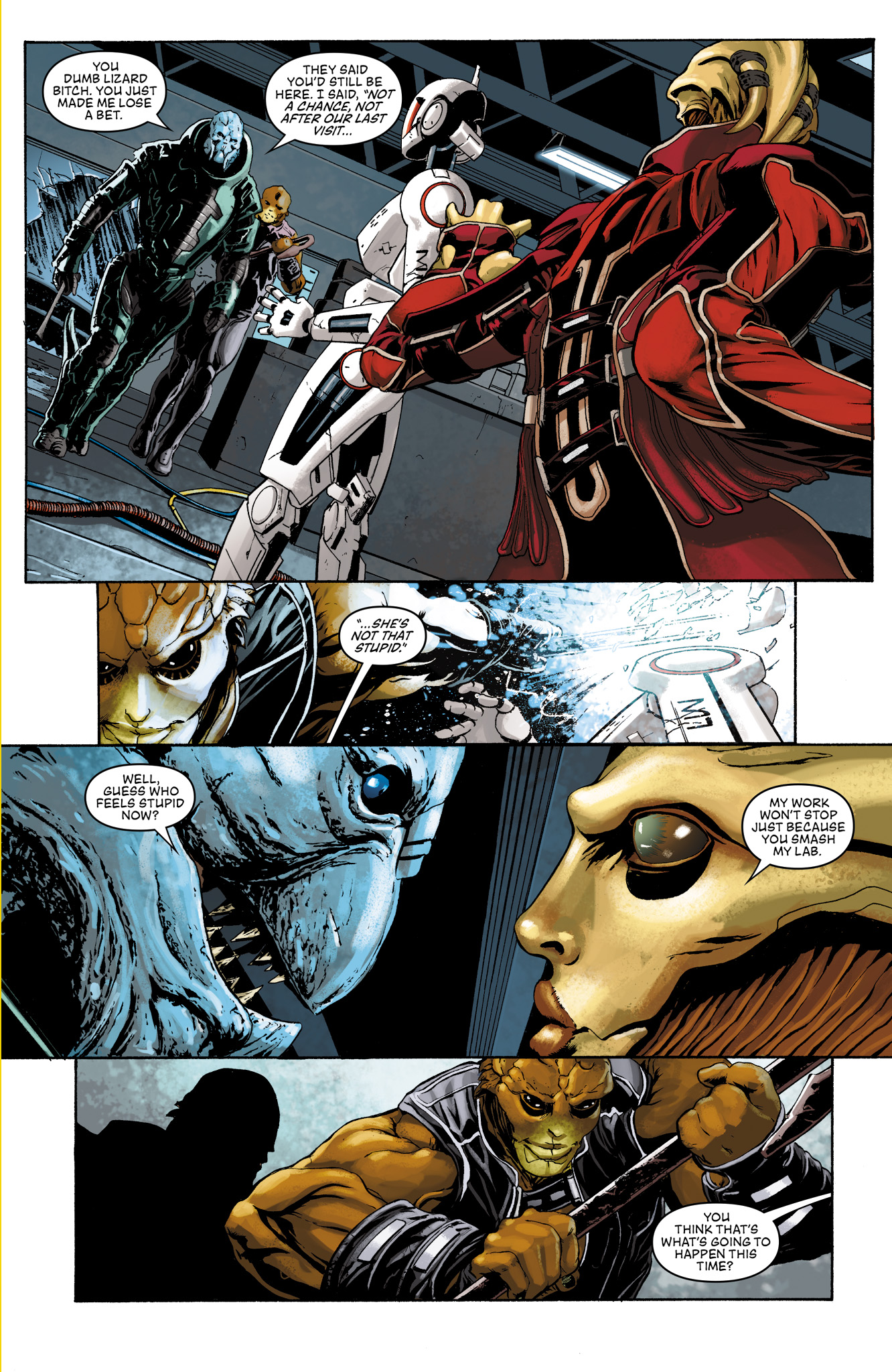 Read online Mass Effect: Foundation comic -  Issue #12 - 10