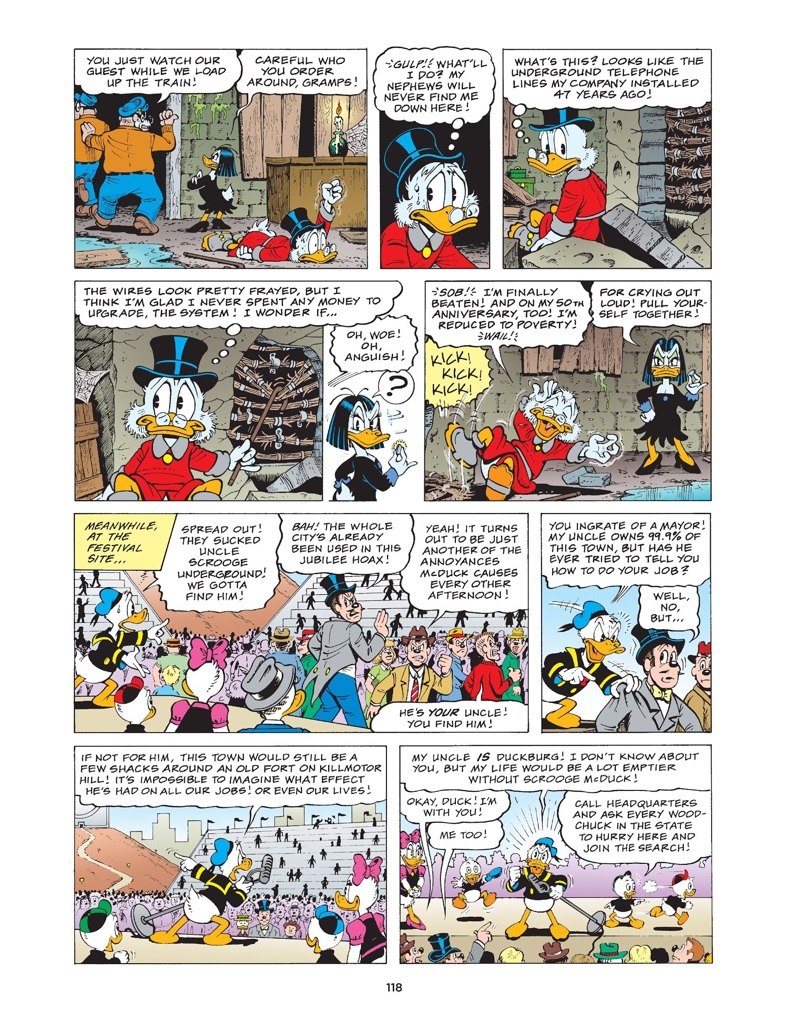 Read online Walt Disney Uncle Scrooge and Donald Duck: The Don Rosa Library comic -  Issue # TPB 7 (Part 2) - 19