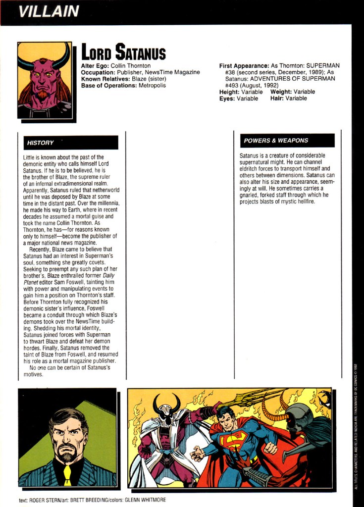 Read online Who's Who In The DC Universe Update 1993 comic -  Issue #1 - 36