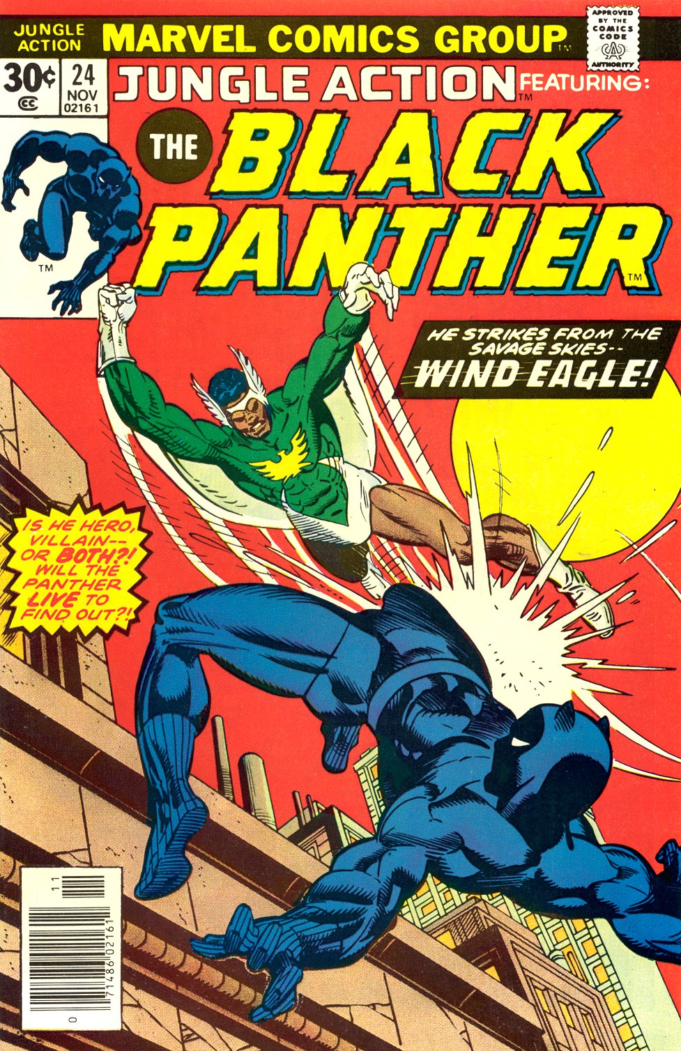 Read online Jungle Action (1972) comic -  Issue #24 - 1