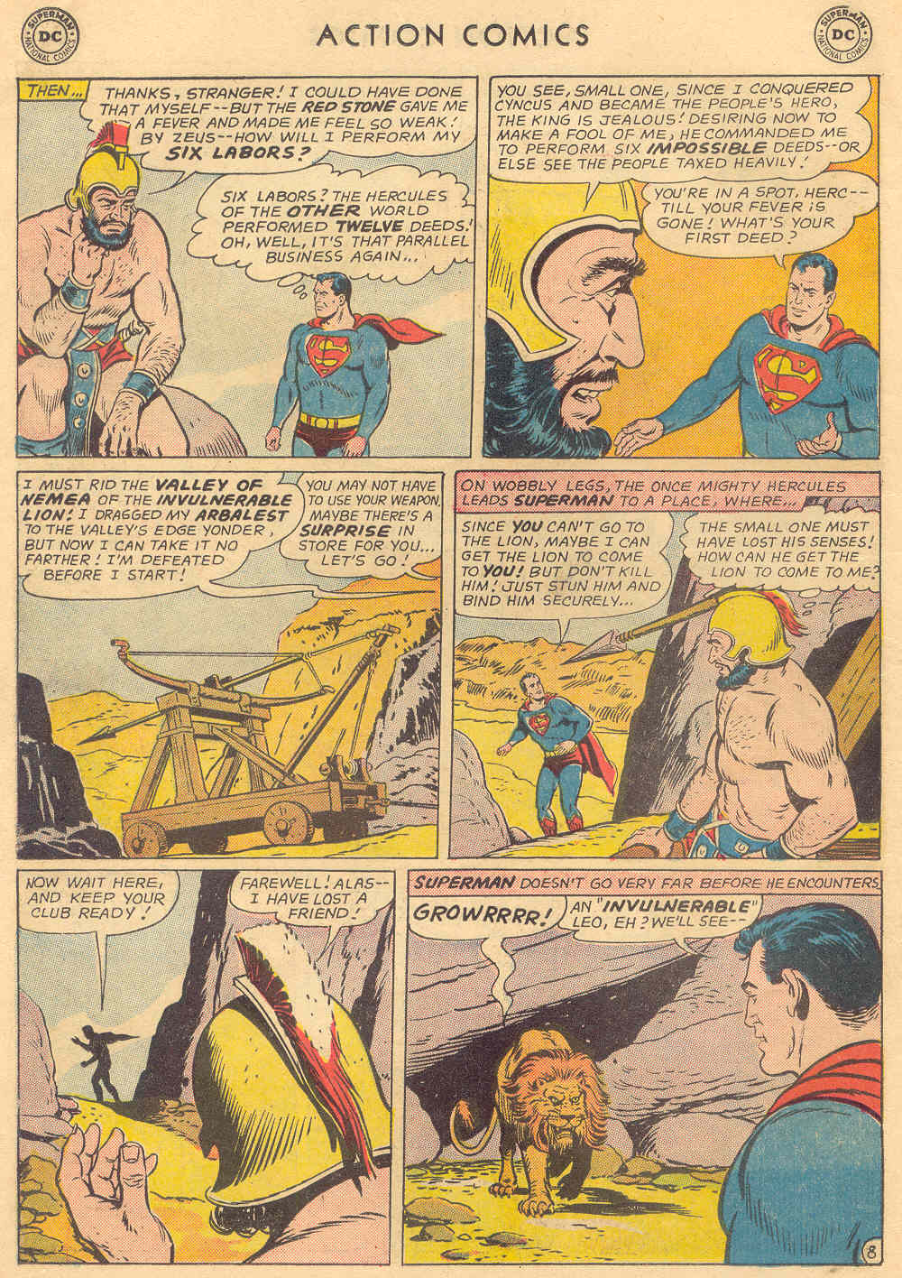 Read online Action Comics (1938) comic -  Issue #308 - 10