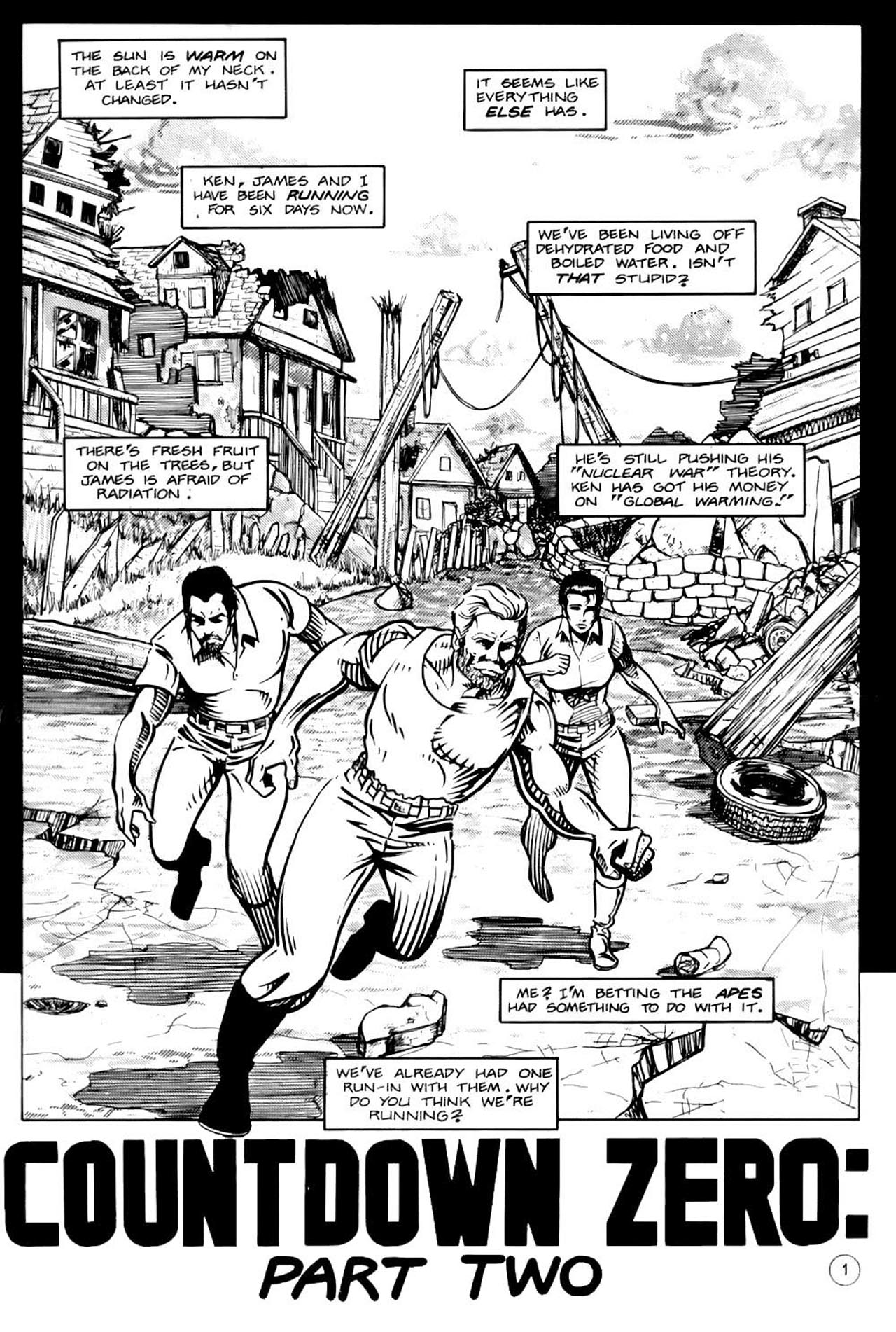 Read online Planet of the Apes (1990) comic -  Issue #15 - 3