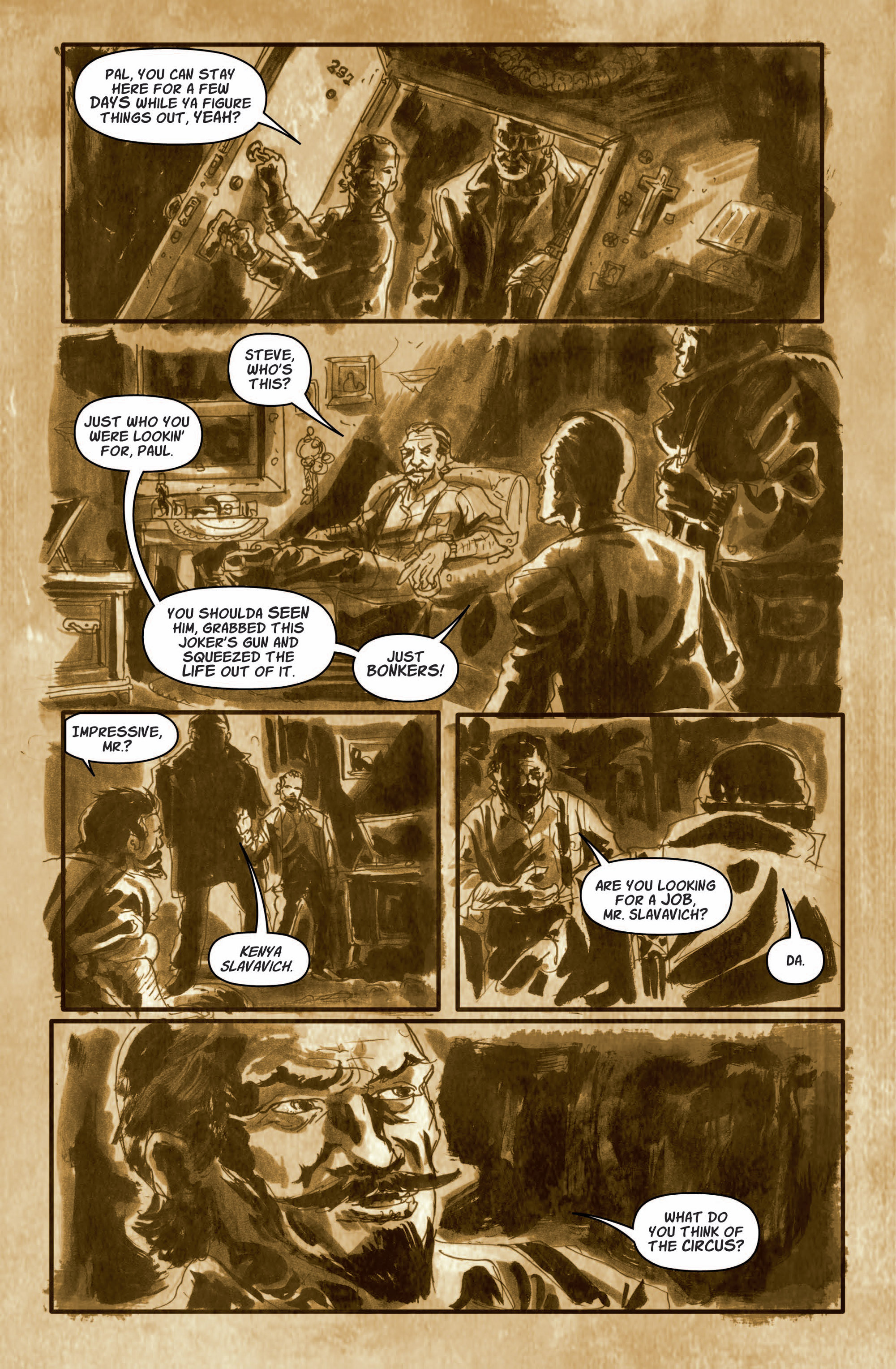 Read online Sideshows comic -  Issue #3 - 16