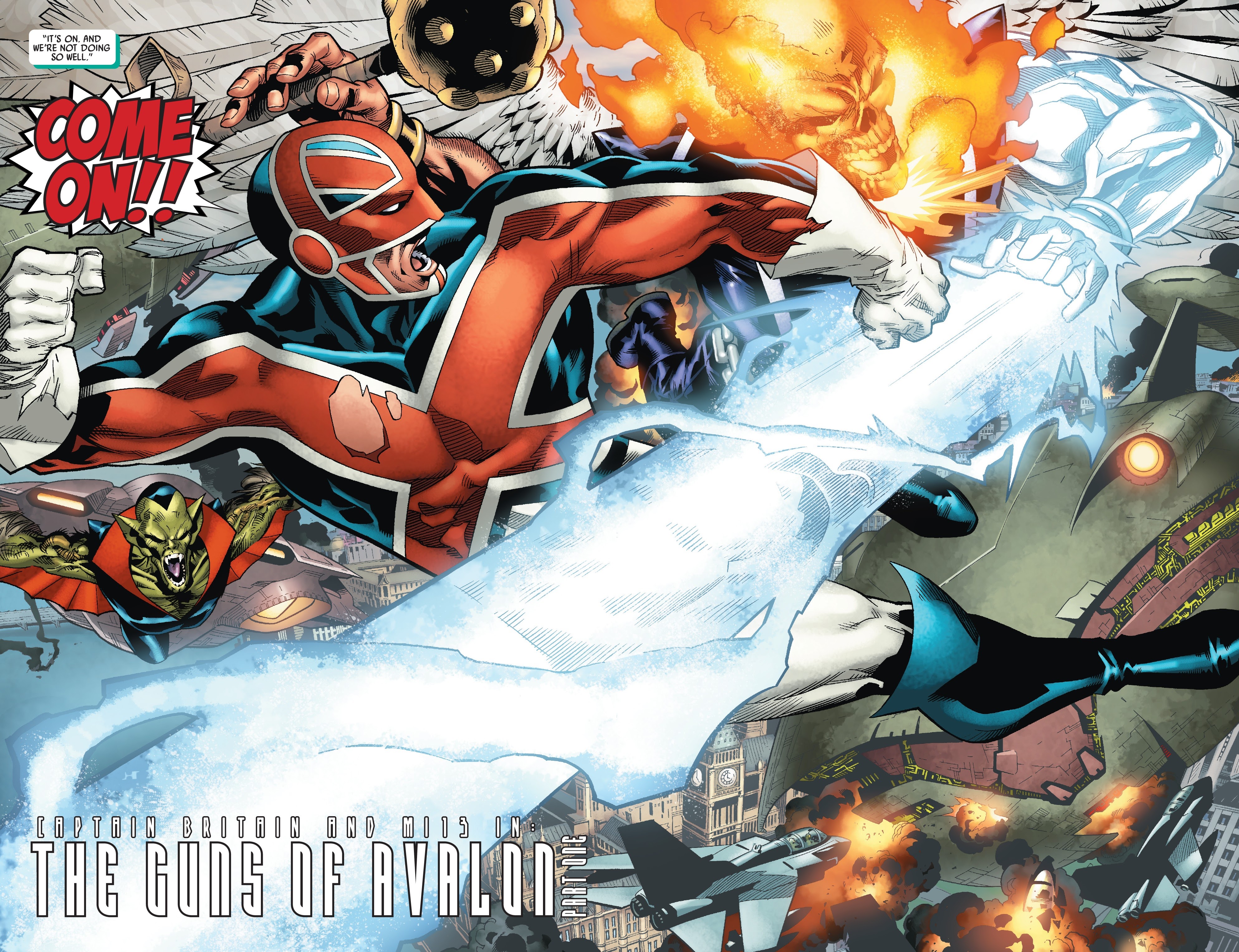 Read online Captain Britain and MI13 comic -  Issue #1 - 6