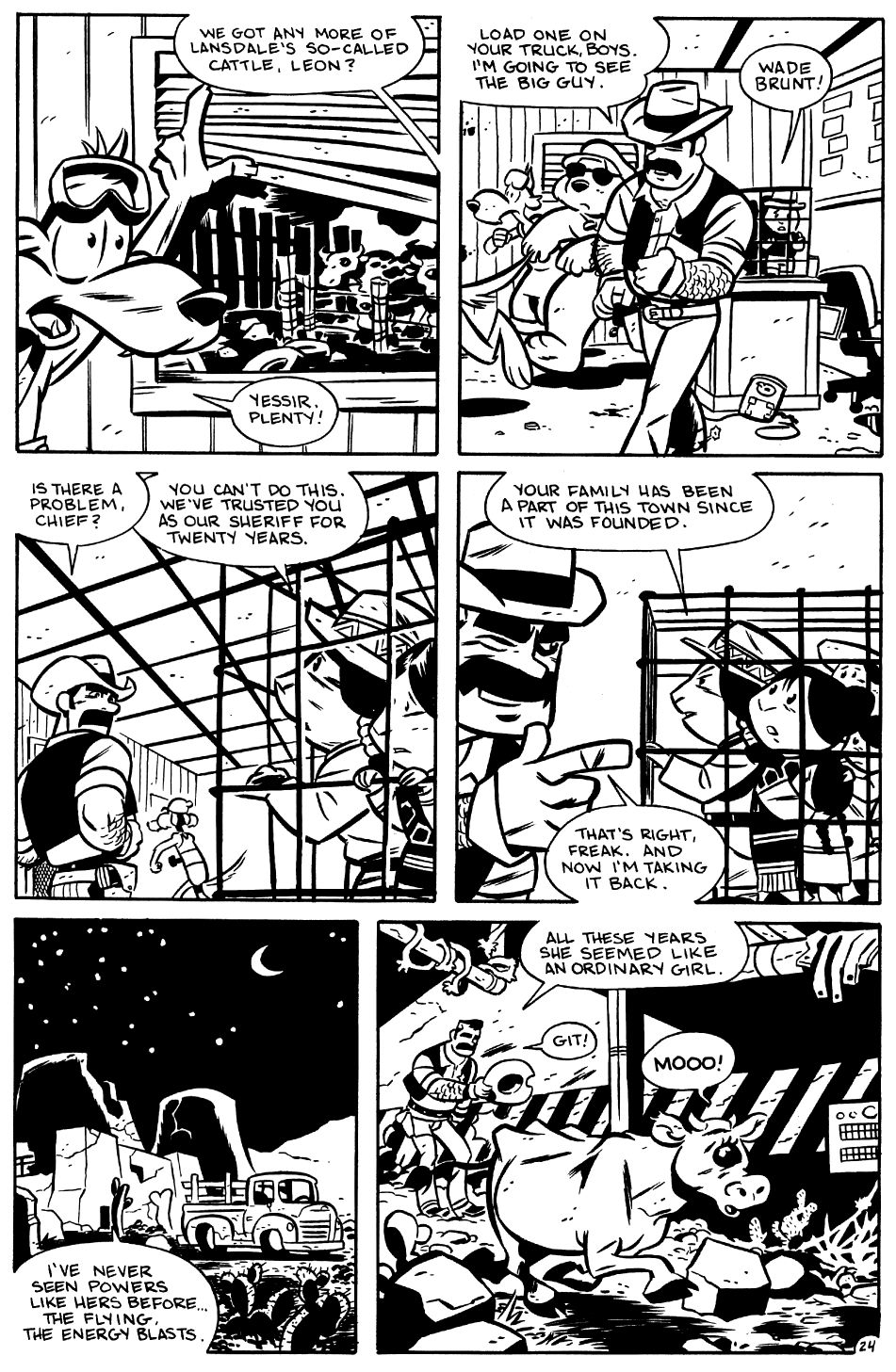 Read online Mutant, Texas: Tales of Sheriff Ida Red comic -  Issue #2 - 26