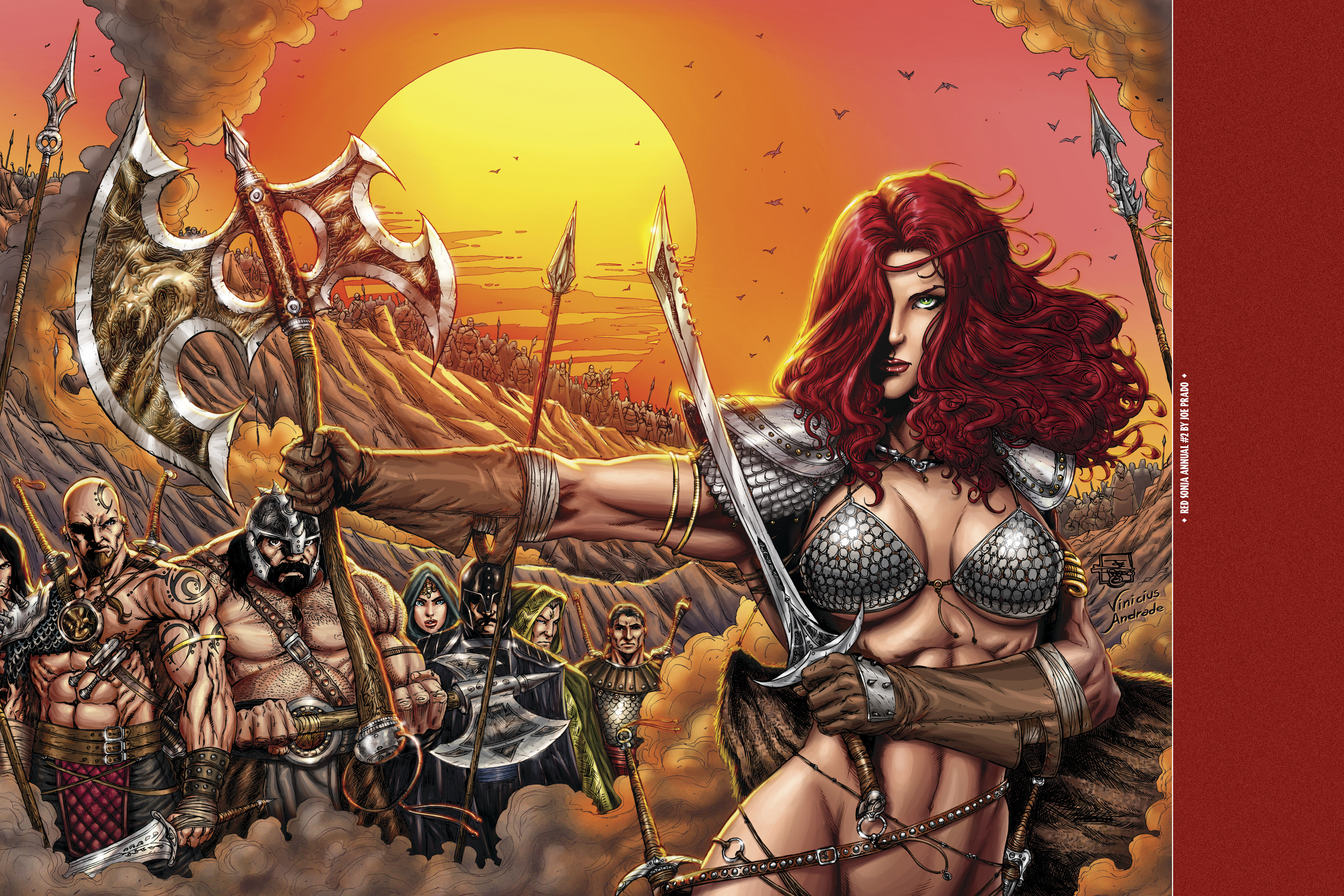 Read online The Art of Red Sonja comic -  Issue # TPB 1 (Part 2) - 29