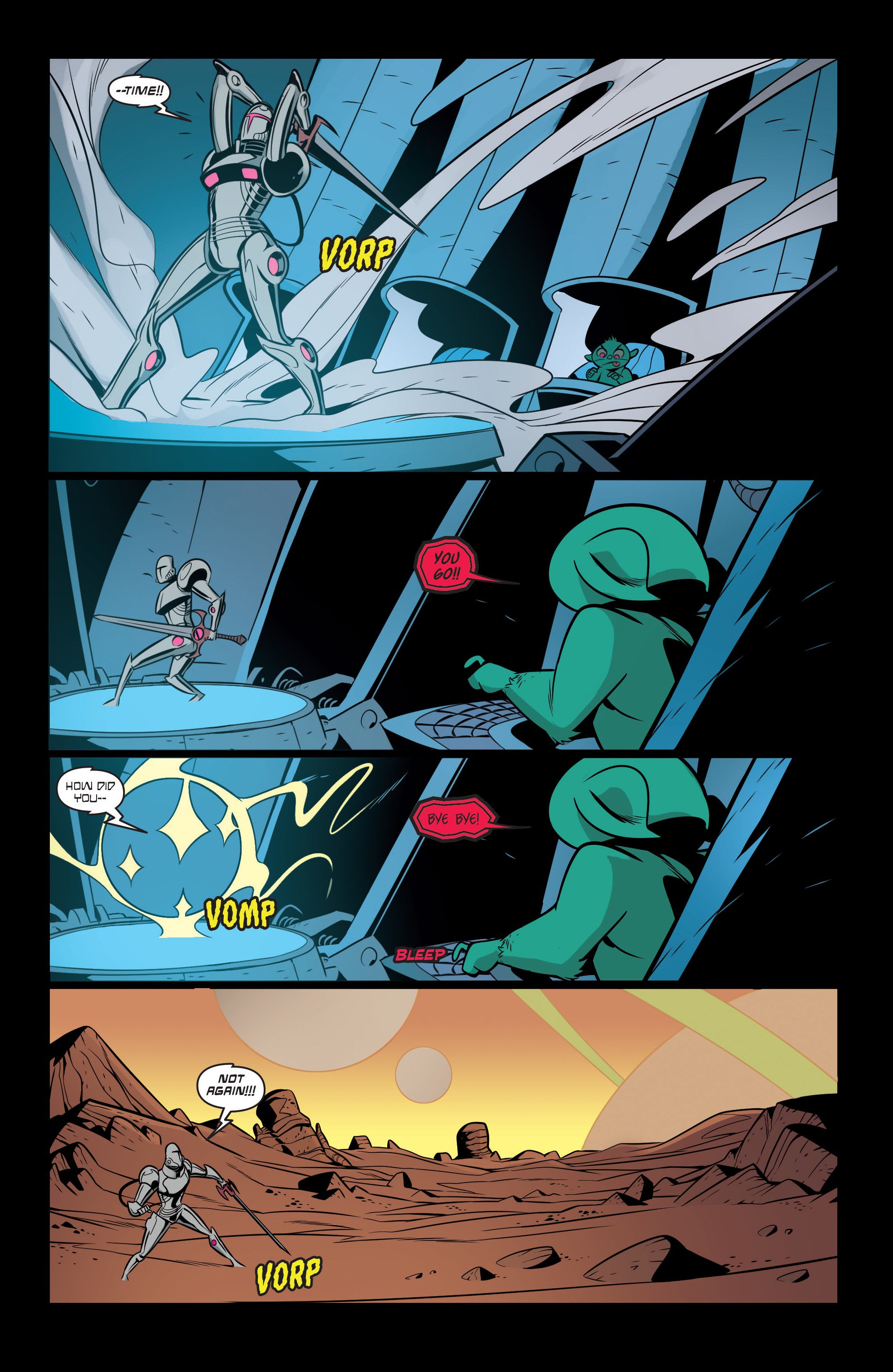 Read online Vampblade Season 4 comic -  Issue #5 - 12