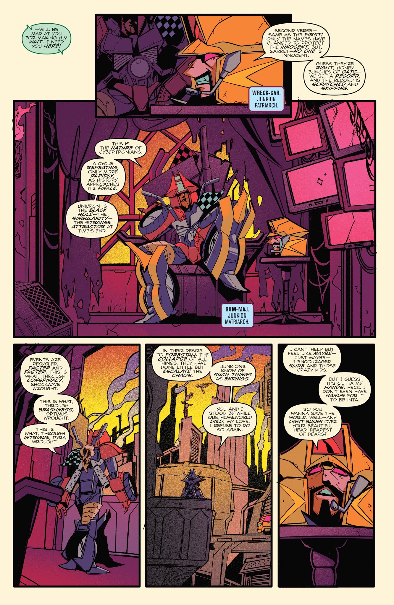 Read online Optimus Prime comic -  Issue #23 - 12