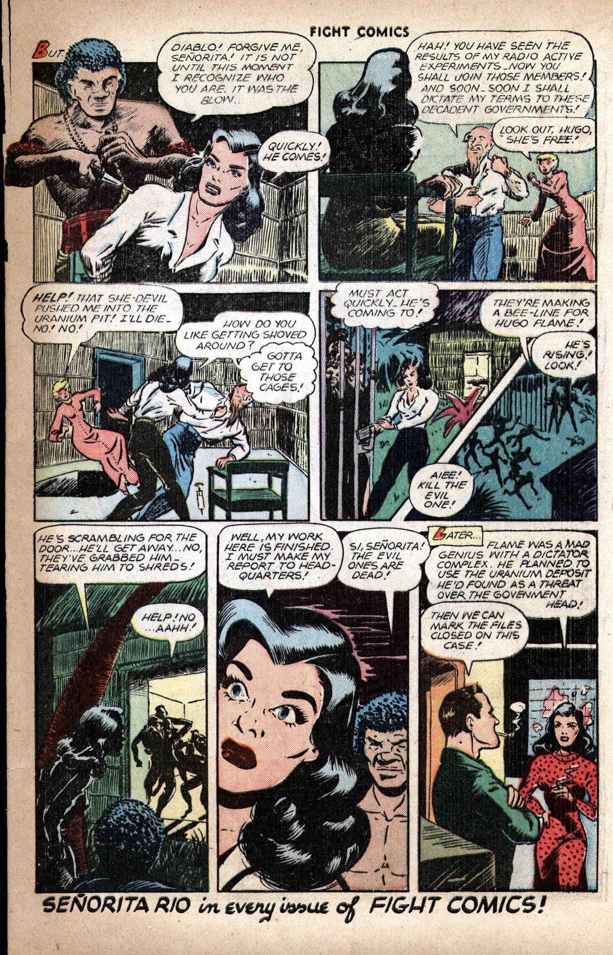 Read online Fight Comics comic -  Issue #49 - 11