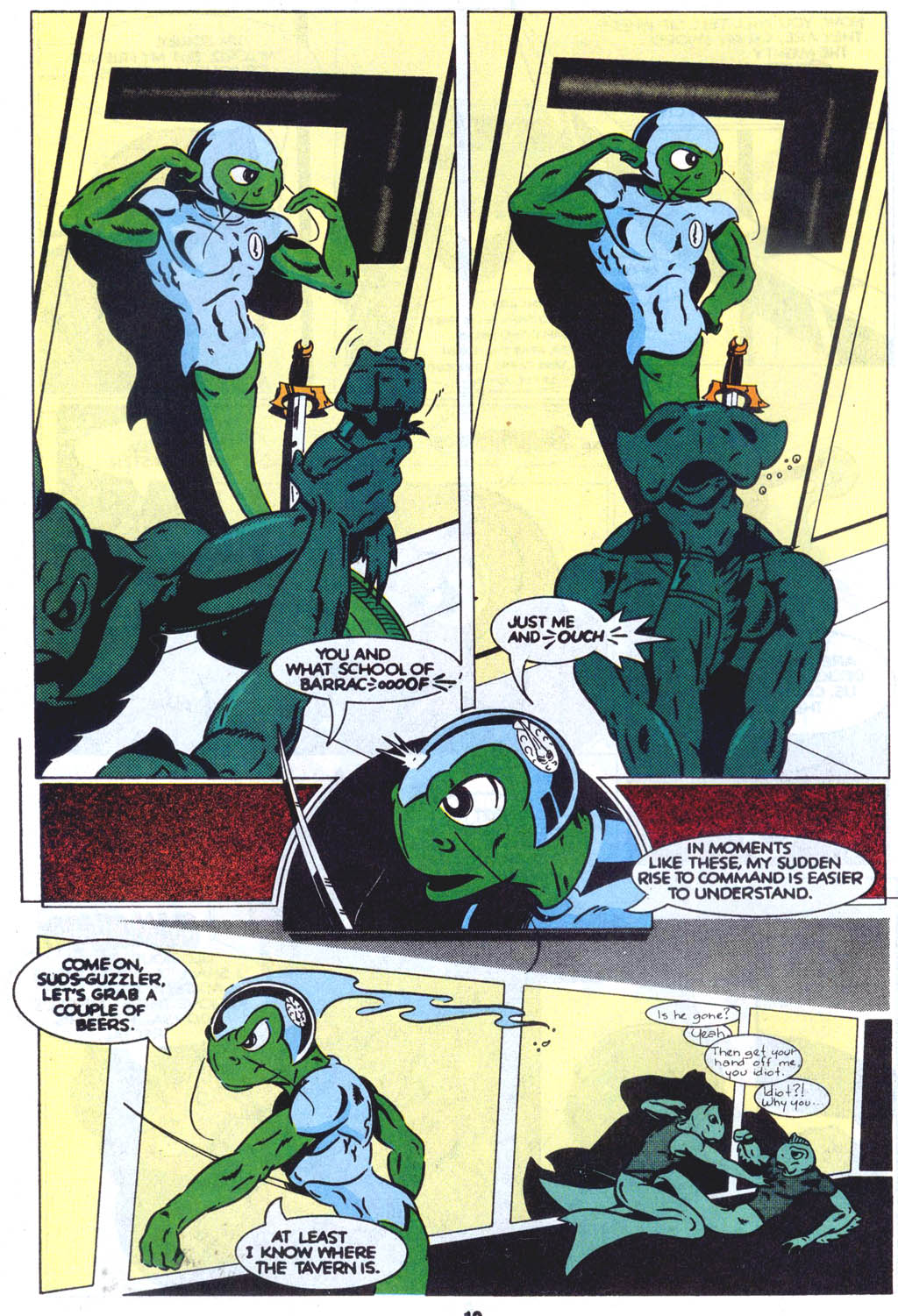 Read online Fish Police comic -  Issue #4 - 8