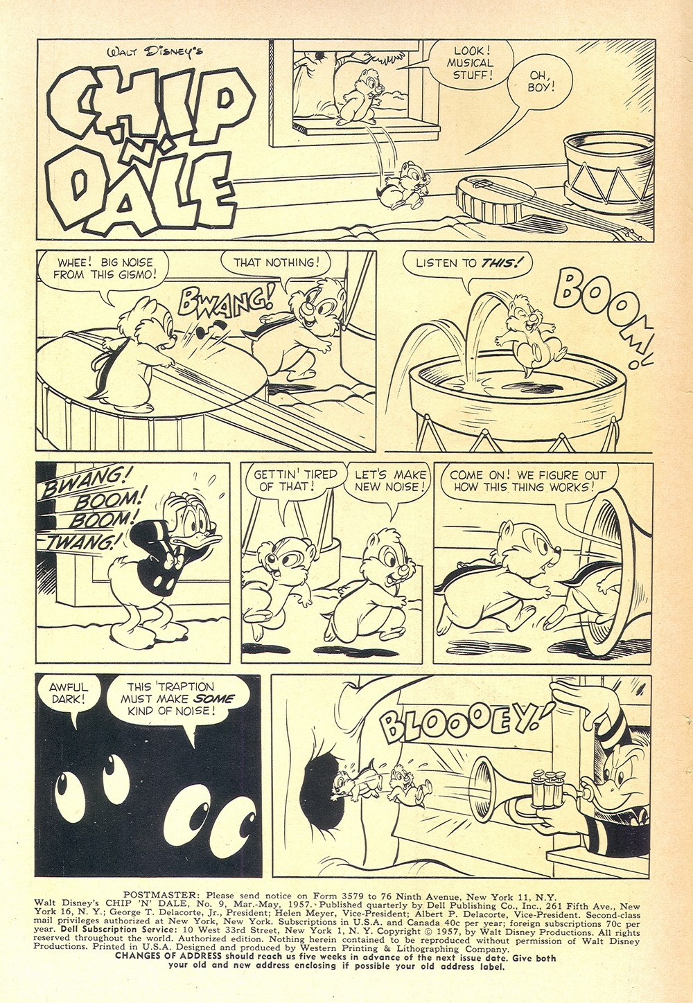 Read online Walt Disney's Chip 'N' Dale comic -  Issue #9 - 2