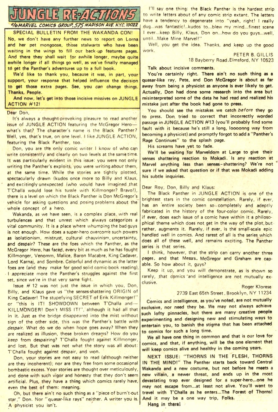 Read online Jungle Action (1972) comic -  Issue #14 - 20