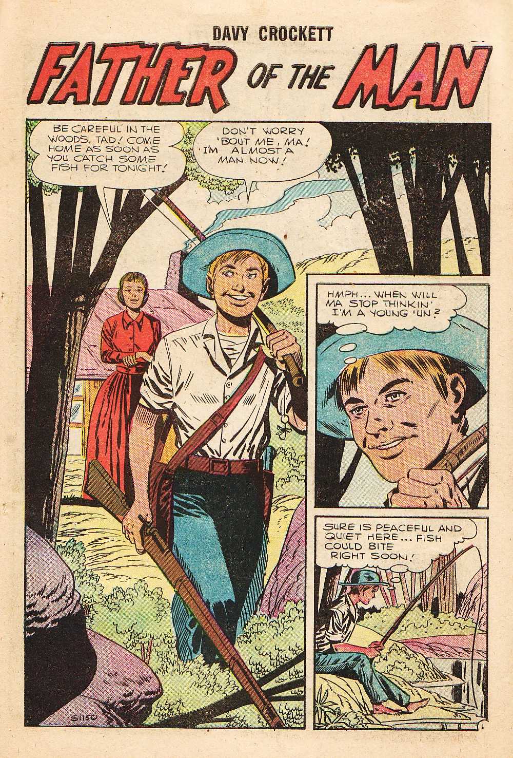 Read online Davy Crockett comic -  Issue #8 - 27