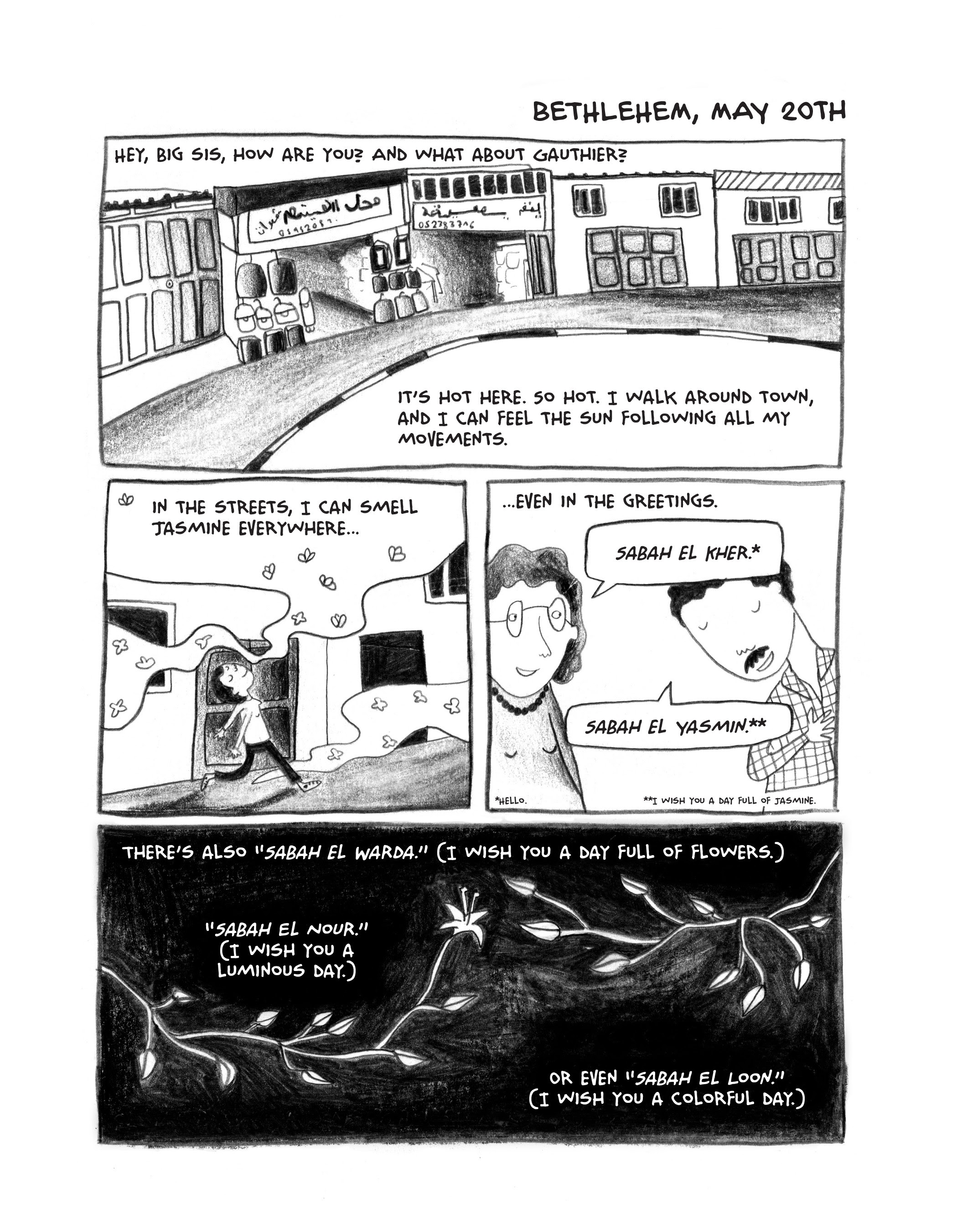 Read online Green Almonds: Letters from Palestine comic -  Issue # TPB (Part 1) - 43