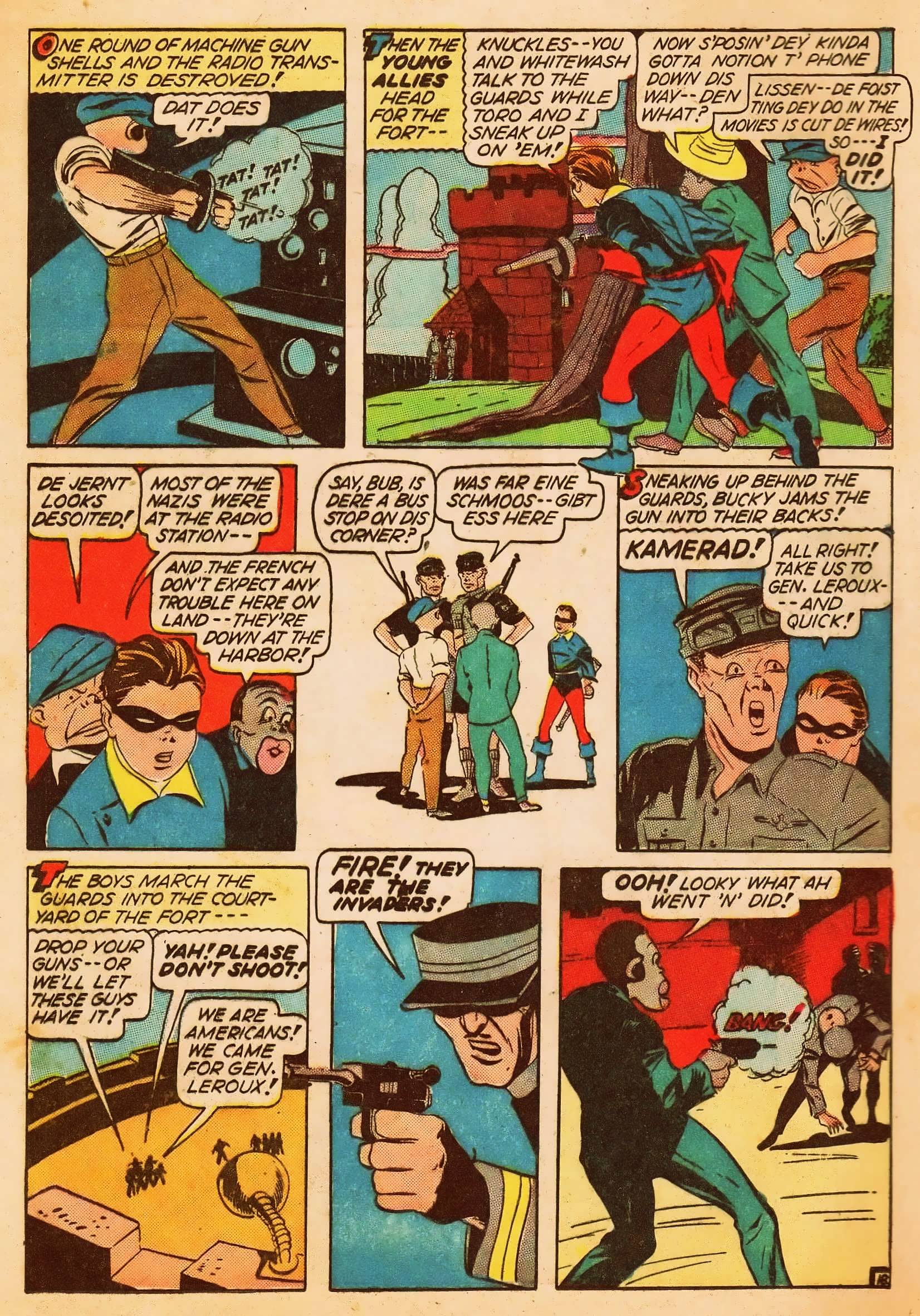 Read online Young Allies Comics comic -  Issue #8 - 19