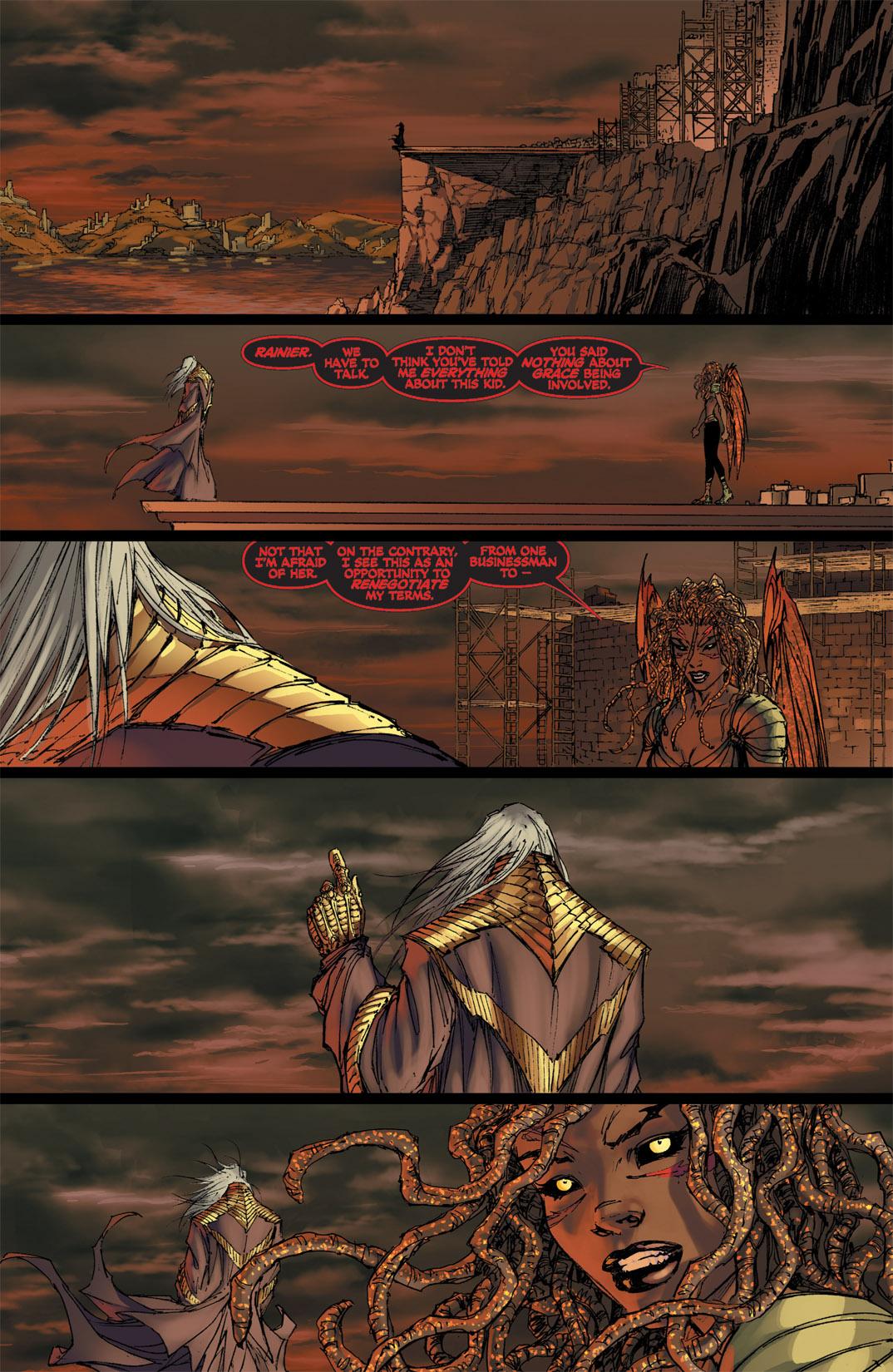 Read online Michael Turner's Soulfire (2003) comic -  Issue #2 - 19