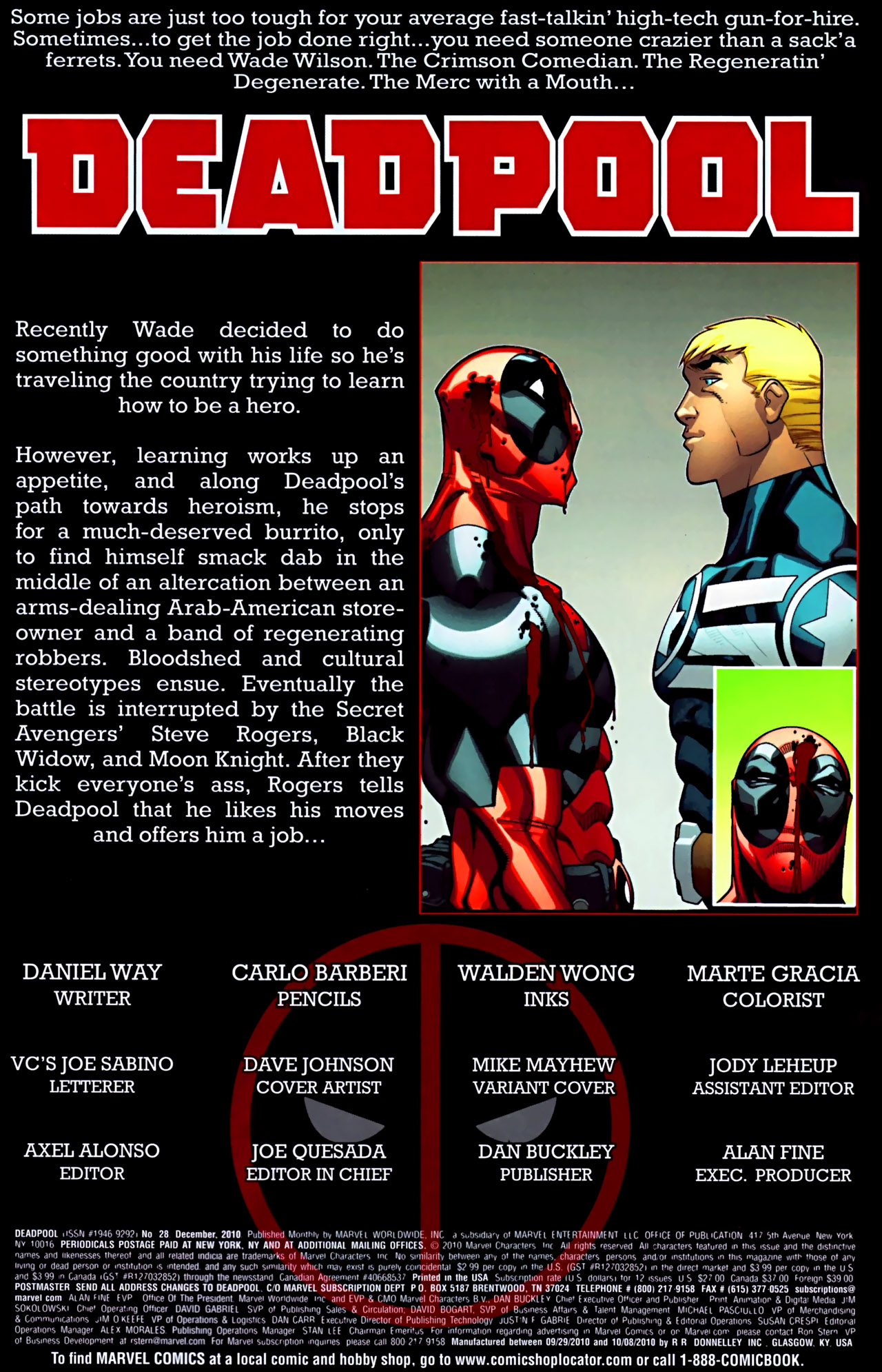 Read online Deadpool (2008) comic -  Issue #28 - 3