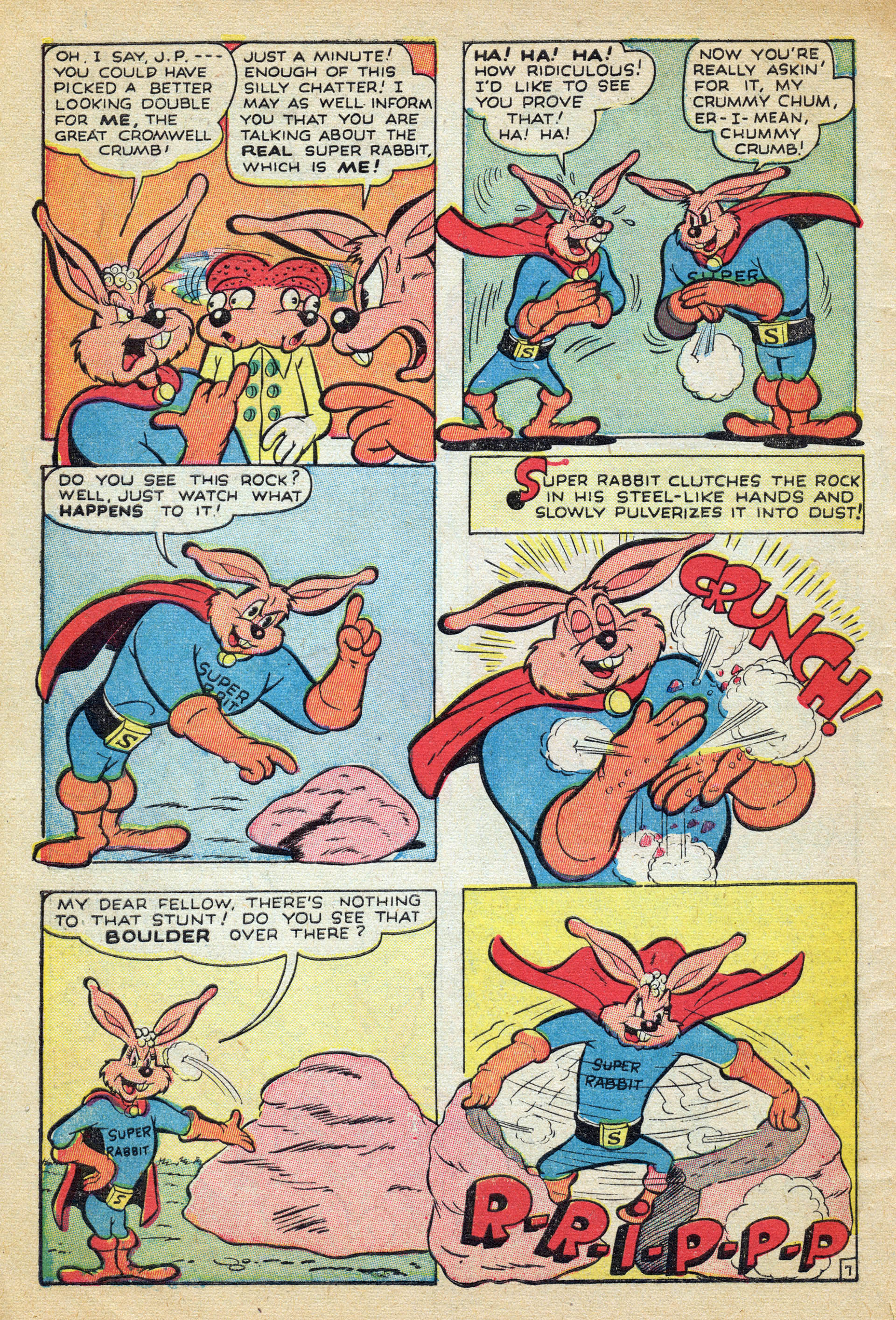 Read online Super Rabbit comic -  Issue #9 - 10
