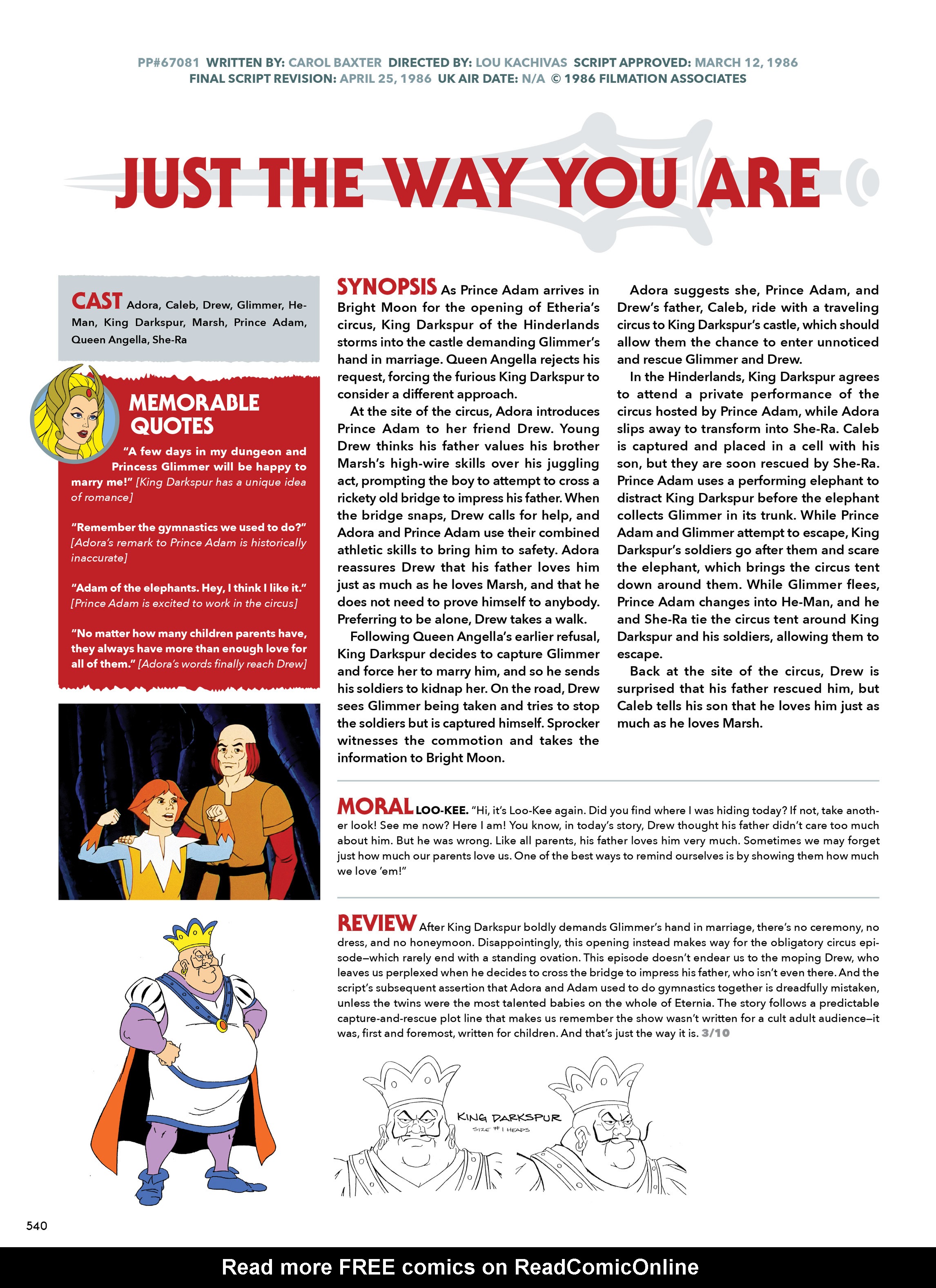 Read online He-Man and She-Ra: A Complete Guide to the Classic Animated Adventures comic -  Issue # TPB (Part 3) - 140