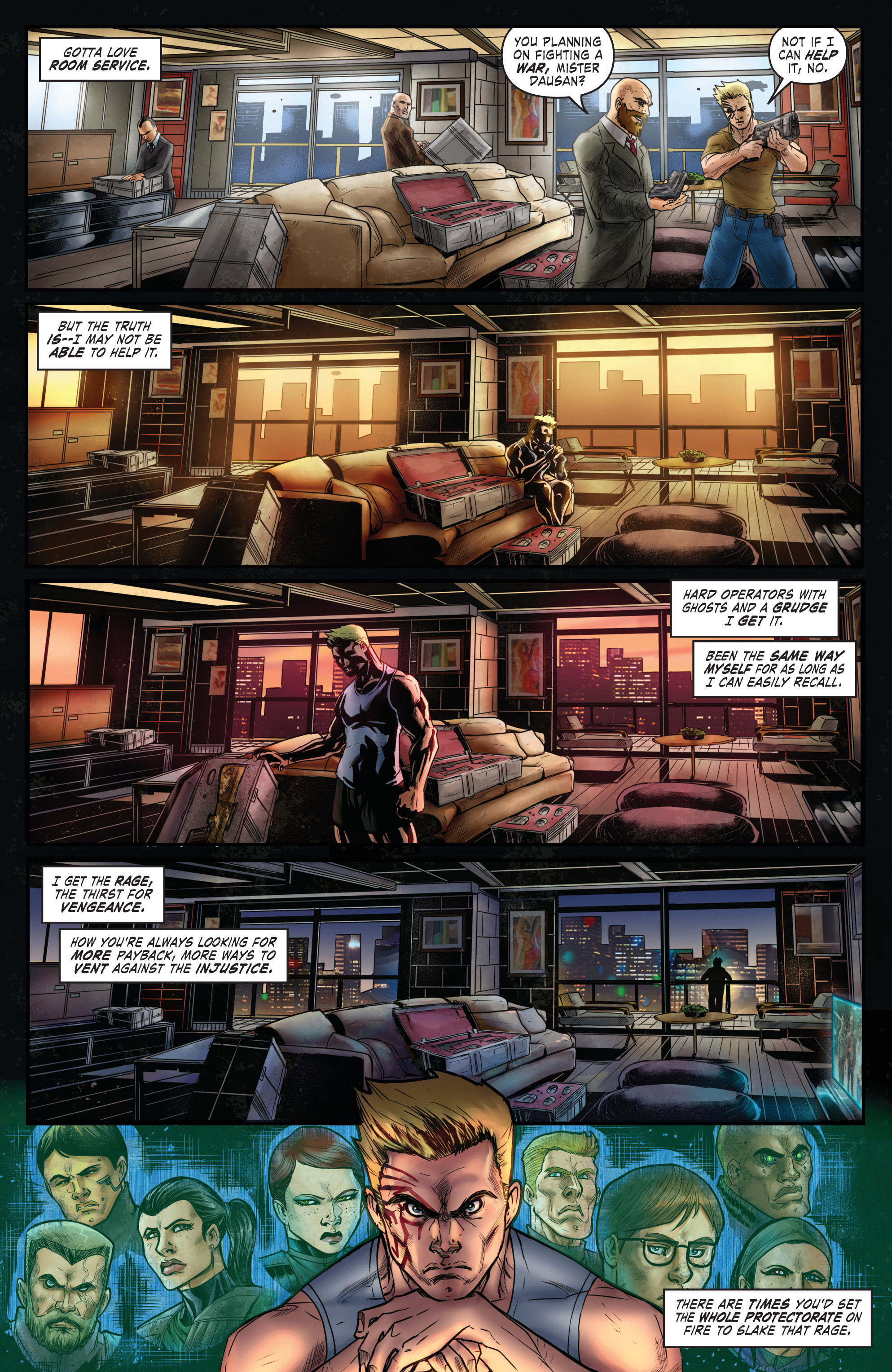 Read online Altered Carbon: Download Blues comic -  Issue # TPB - 102