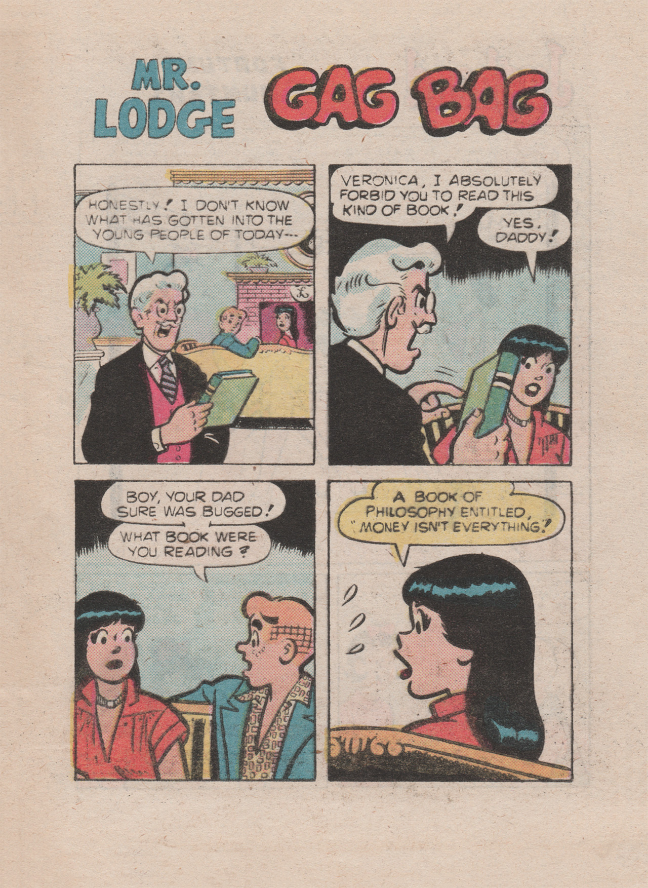 Read online Archie's Story & Game Digest Magazine comic -  Issue #1 - 121