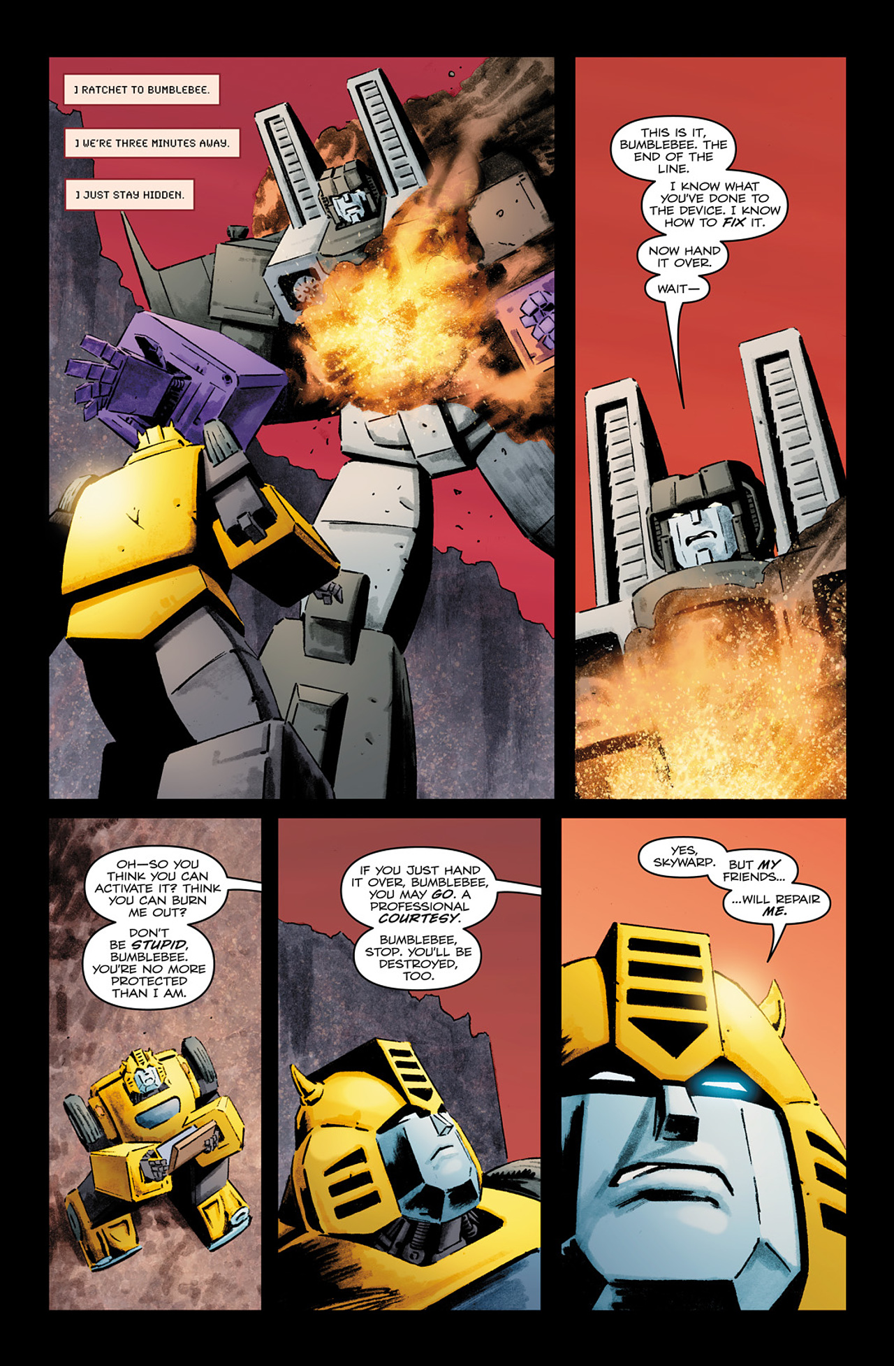 Read online The Transformers: Bumblebee comic -  Issue #4 - 21