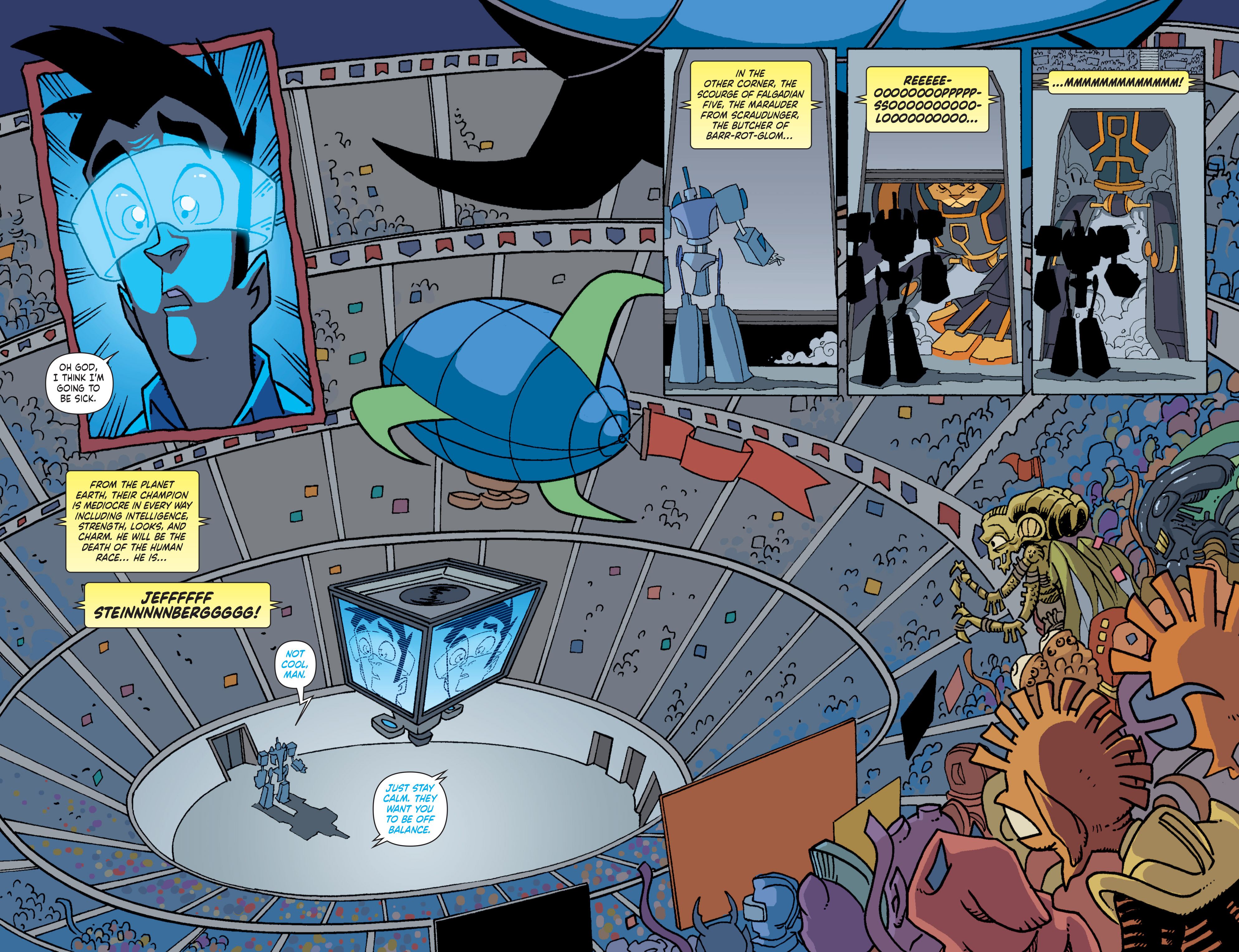 Read online Jeff Steinberg Champion of Earth comic -  Issue #5 - 10
