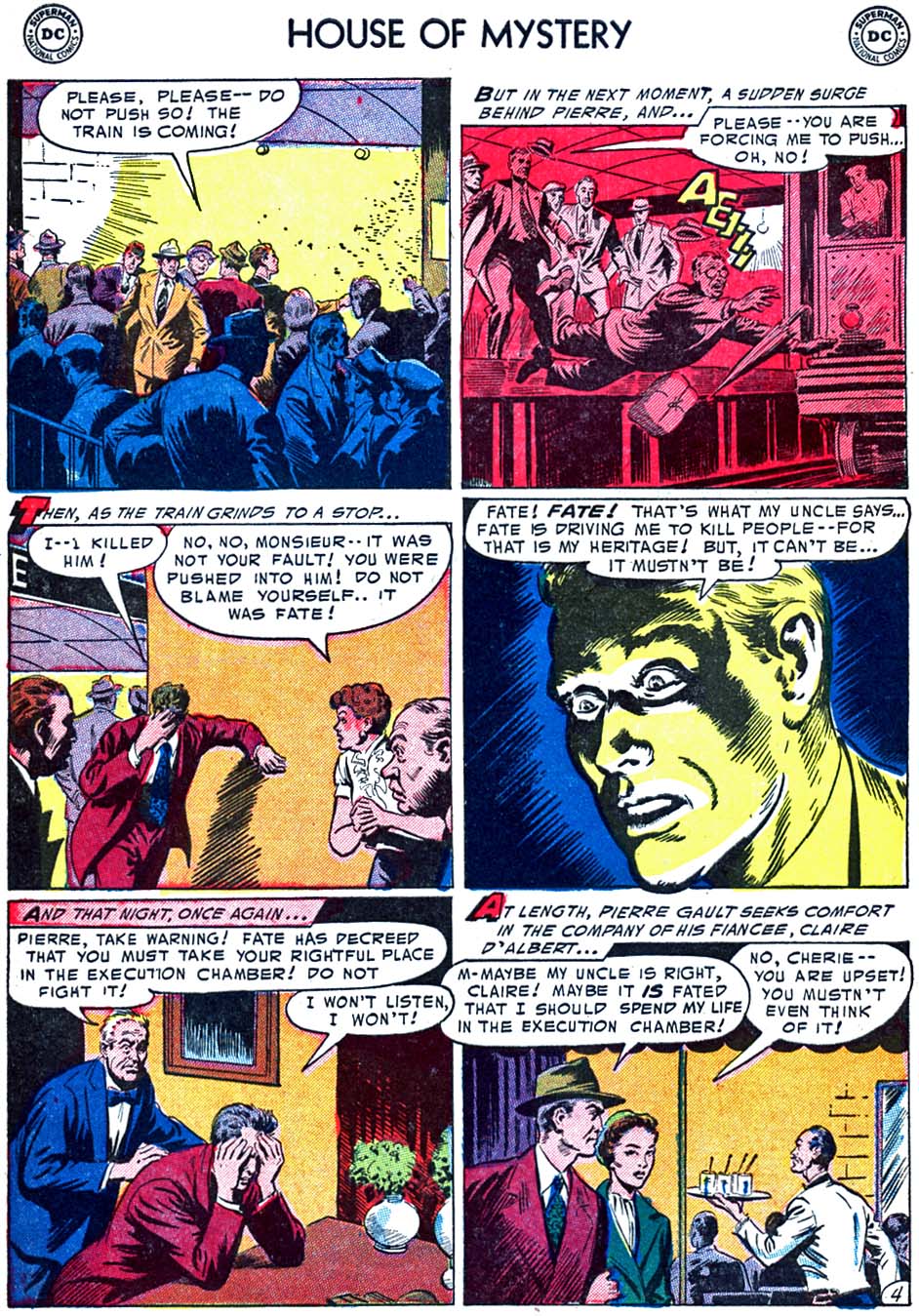 Read online House of Mystery (1951) comic -  Issue #29 - 6