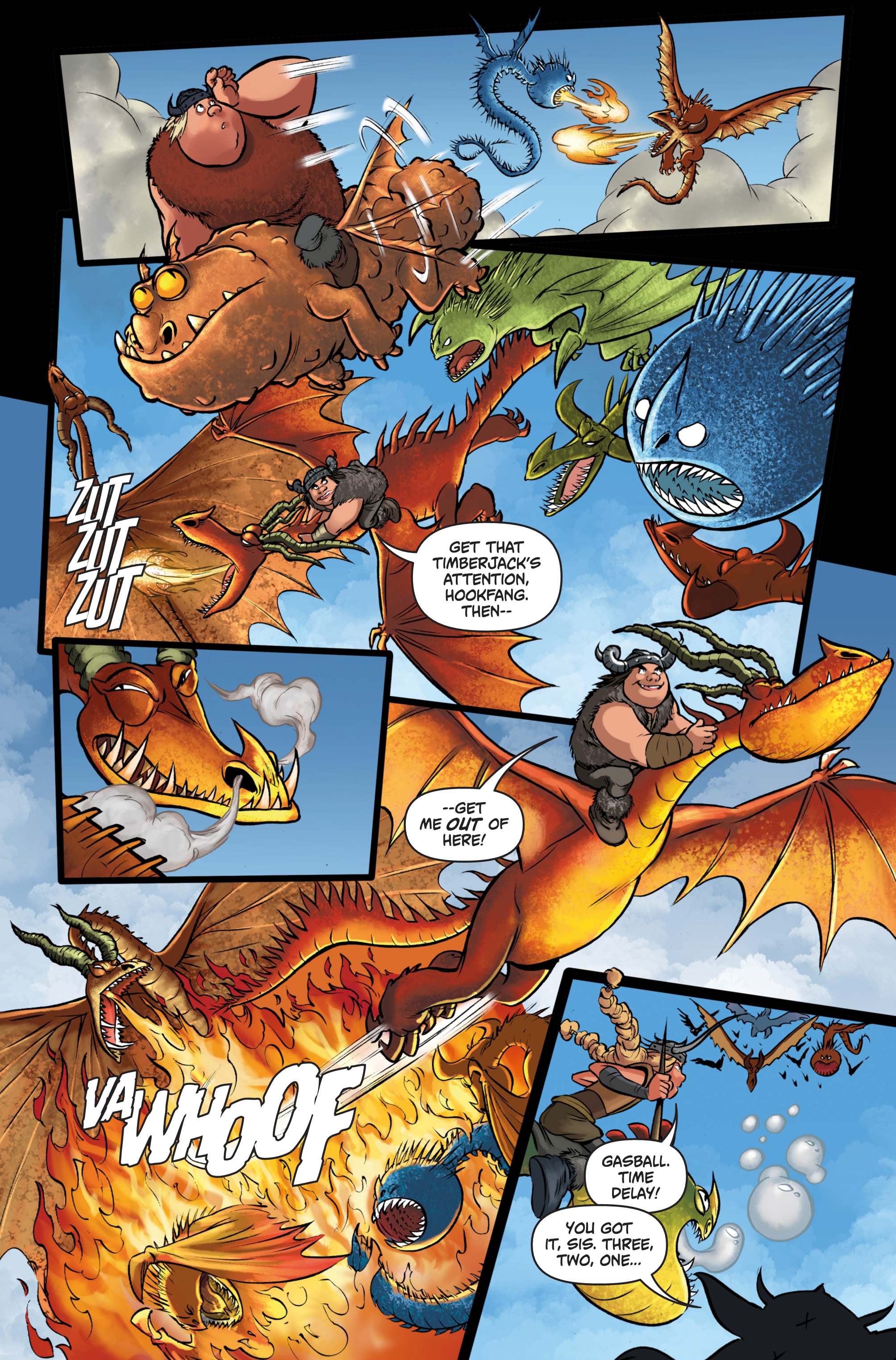 Read online DreamWorks Dragons: Riders of Berk comic -  Issue # _TPB - 101