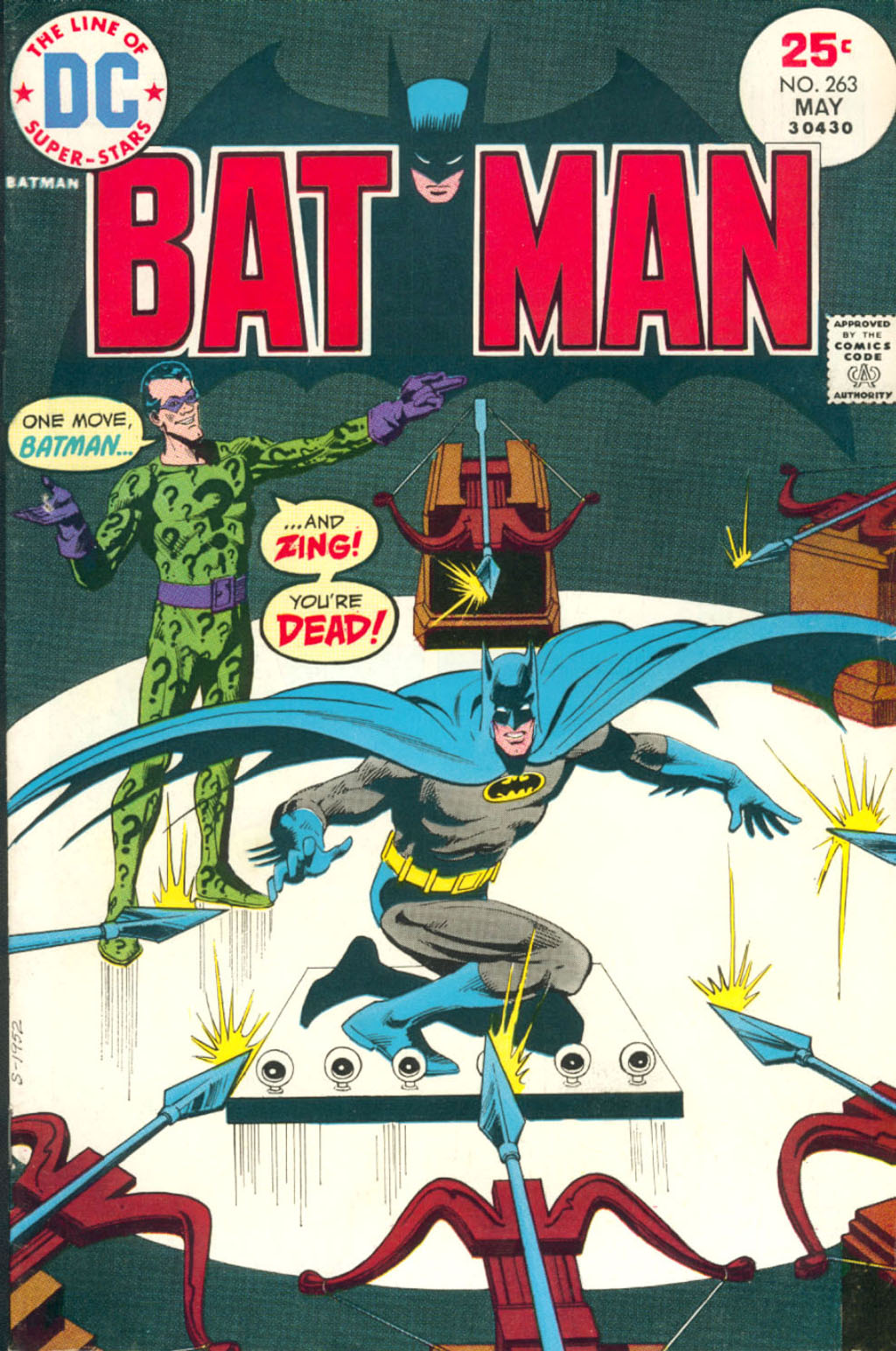 Read online Batman (1940) comic -  Issue #263 - 1