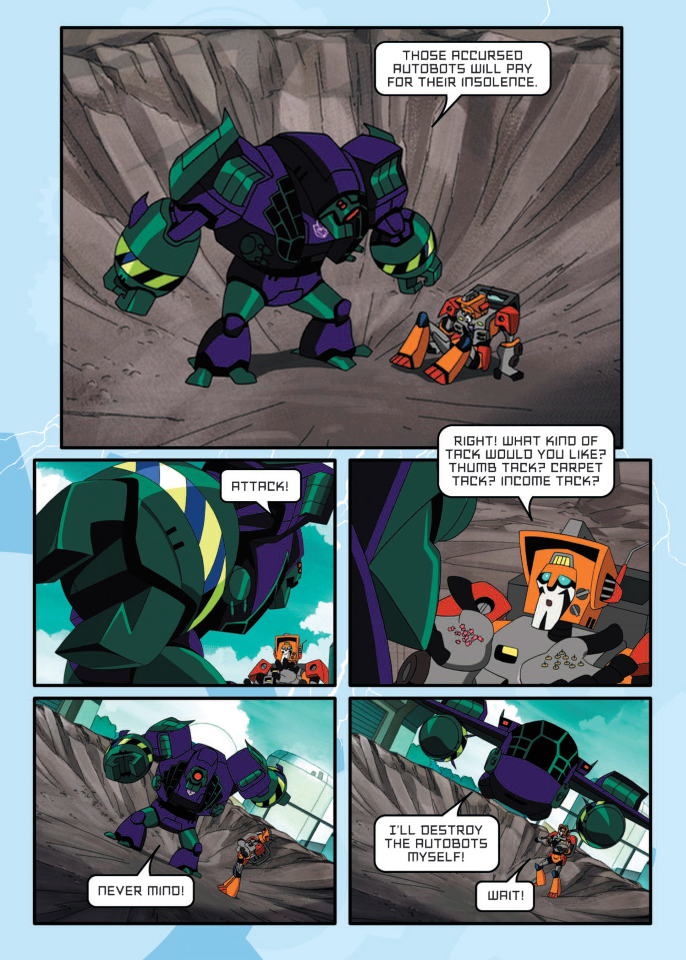 Read online Transformers Animated comic -  Issue #9 - 62